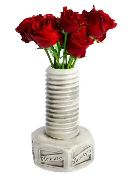 Pleasures x Shorty's Bolt ceramic chamber - off white