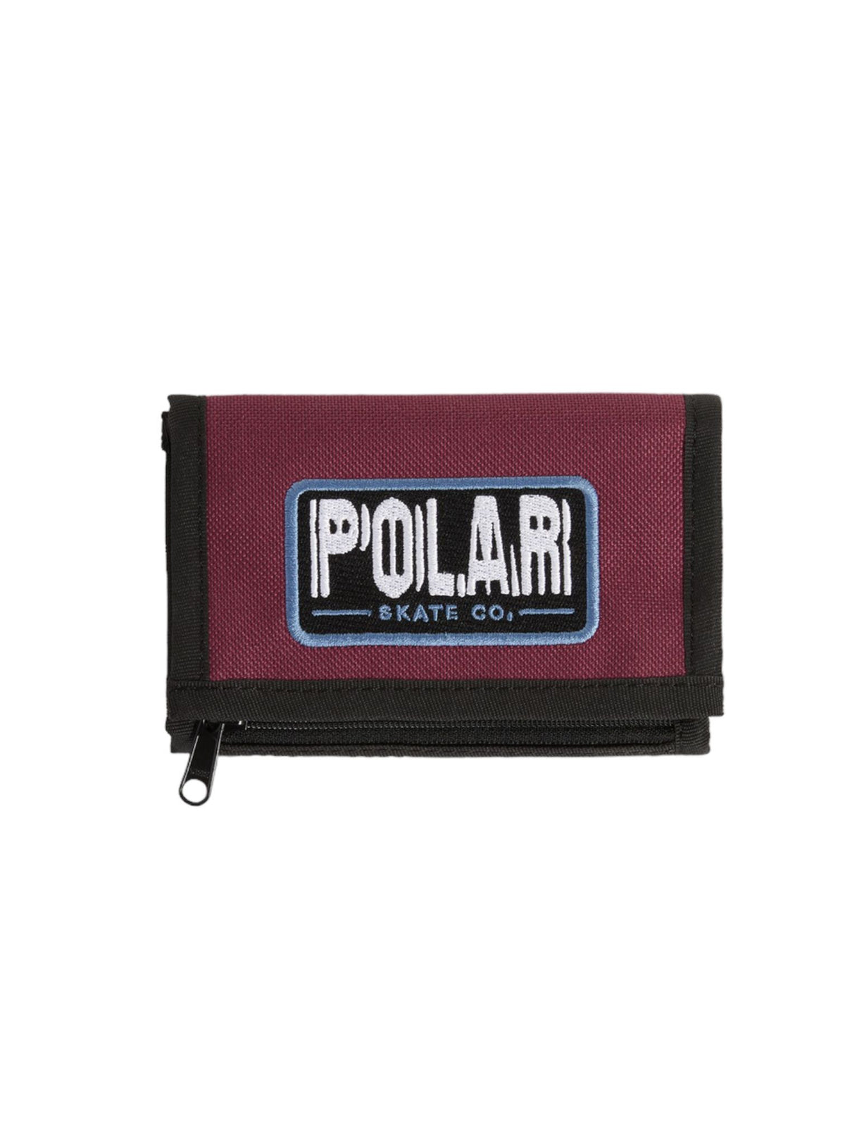 Polar Skate Co. Earthquake Key Wallet portafogli - Wine/oxford blue