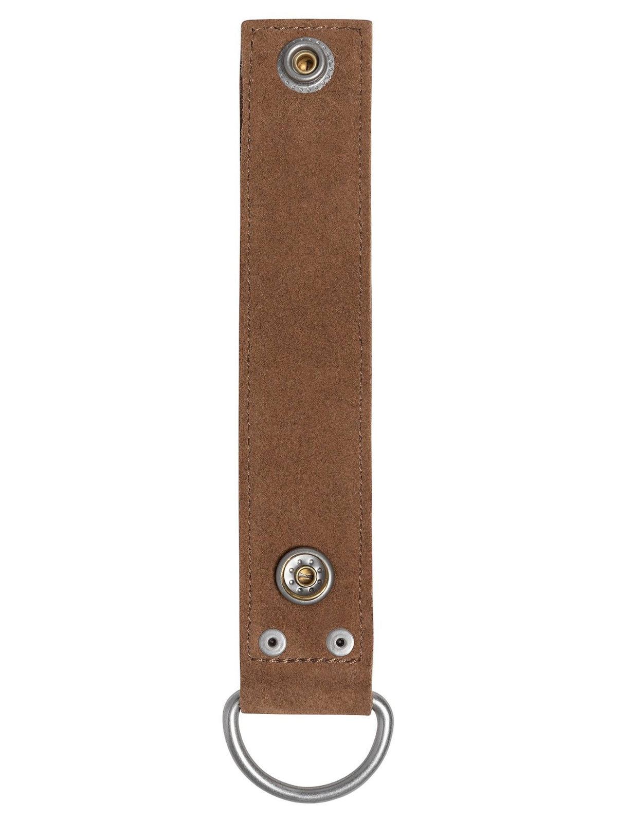 Carhartt Wip Suede Keyholder portachiavi in pelle - Cow Leather Hamilton Brown