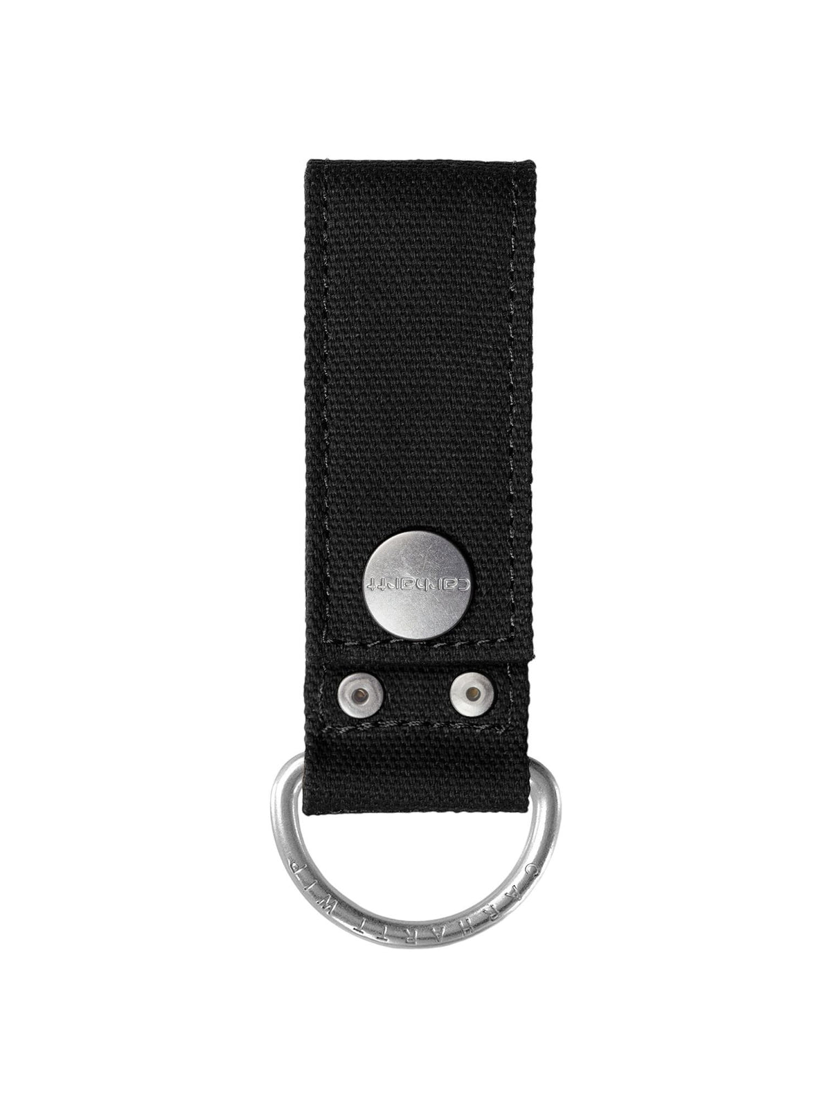 Carhartt Wip Canvas keyholder portachiavi - black