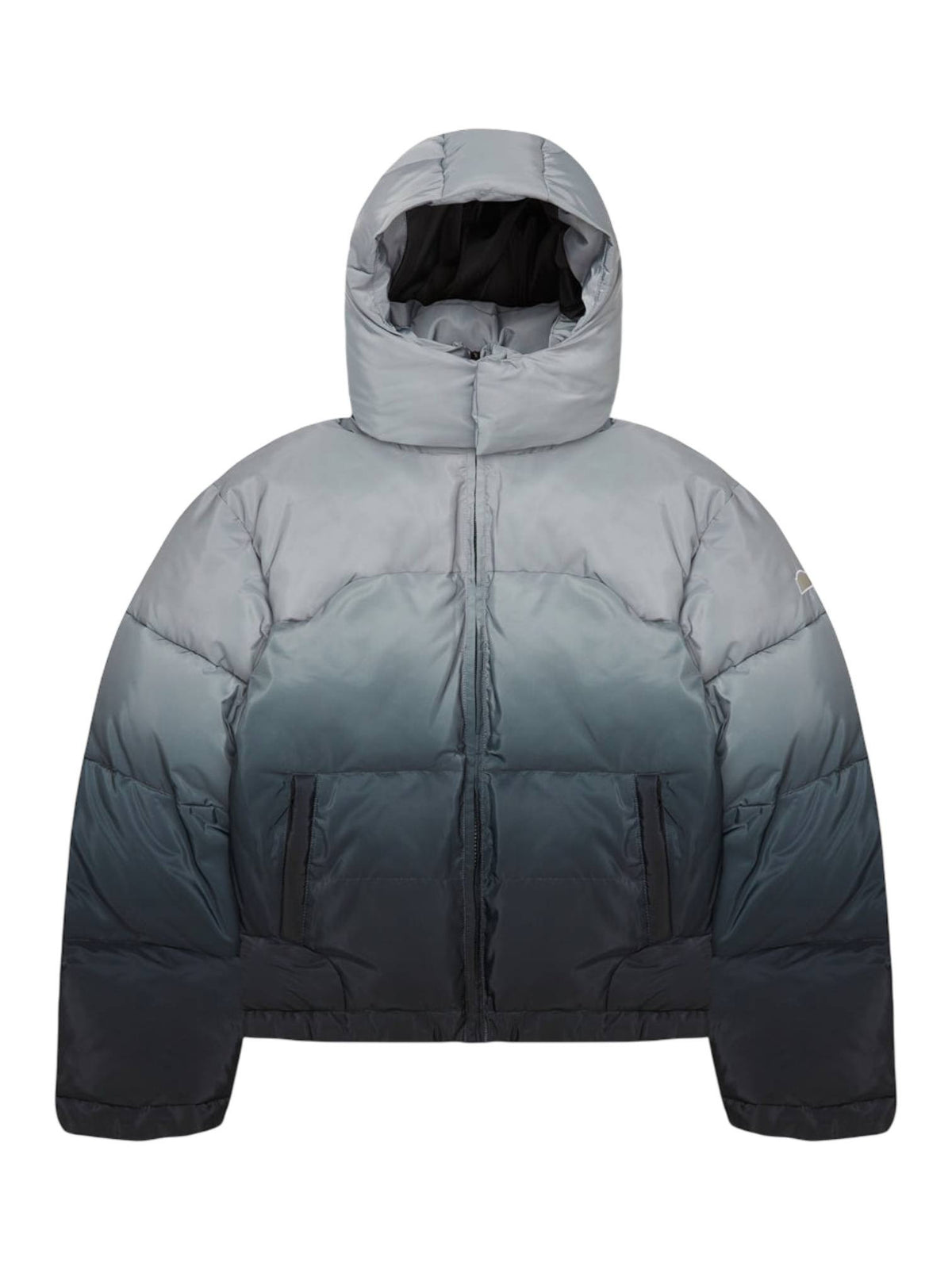 Reternity Signe Puffer jacket piumino invernale con cappuccio boxy fit - faded grey