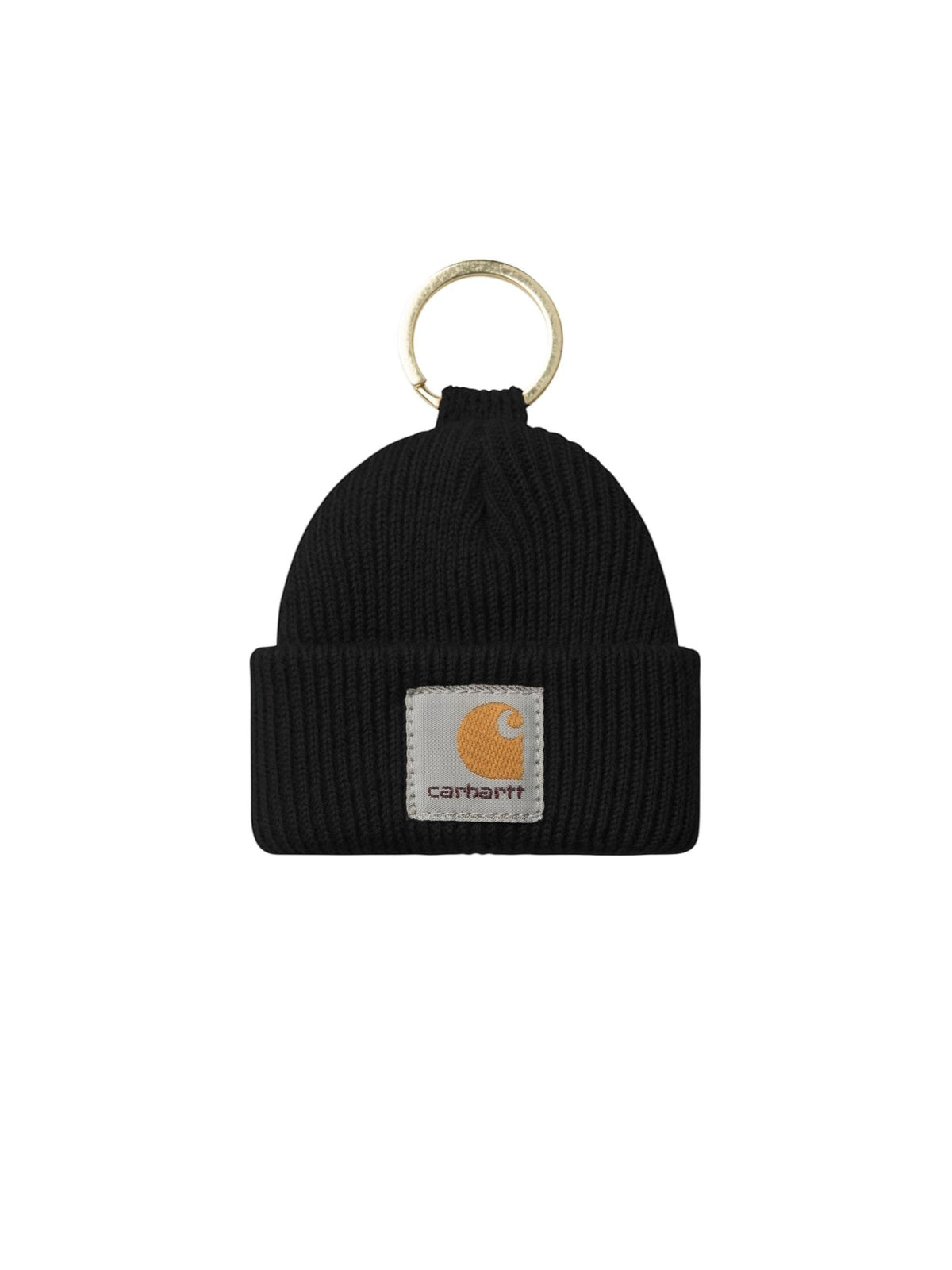 Carhartt Wip Mini Watch Hat Keychain portachiavi a cappellino - Black