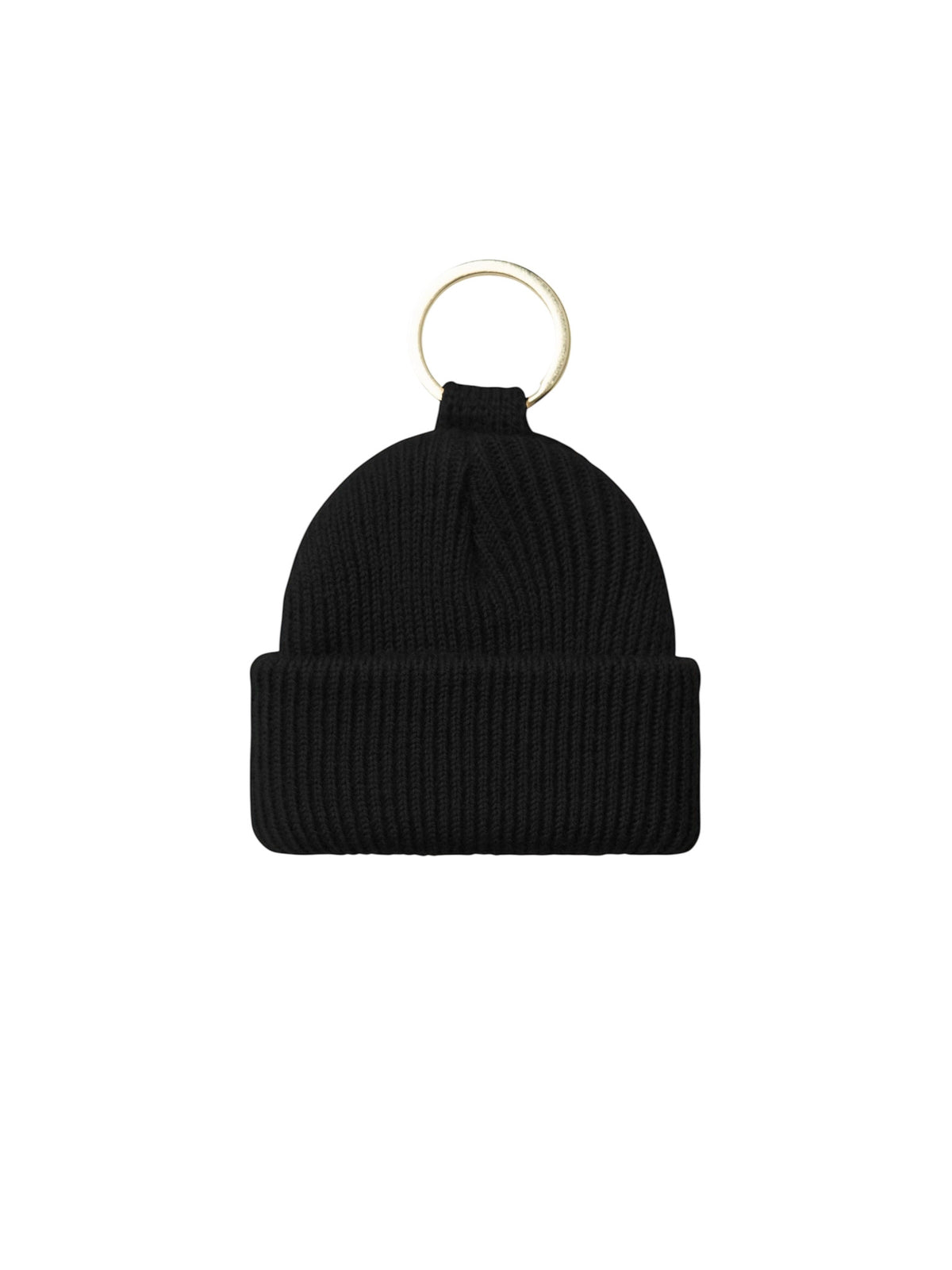 Carhartt Wip Mini Watch Hat Keychain portachiavi a cappellino - Black