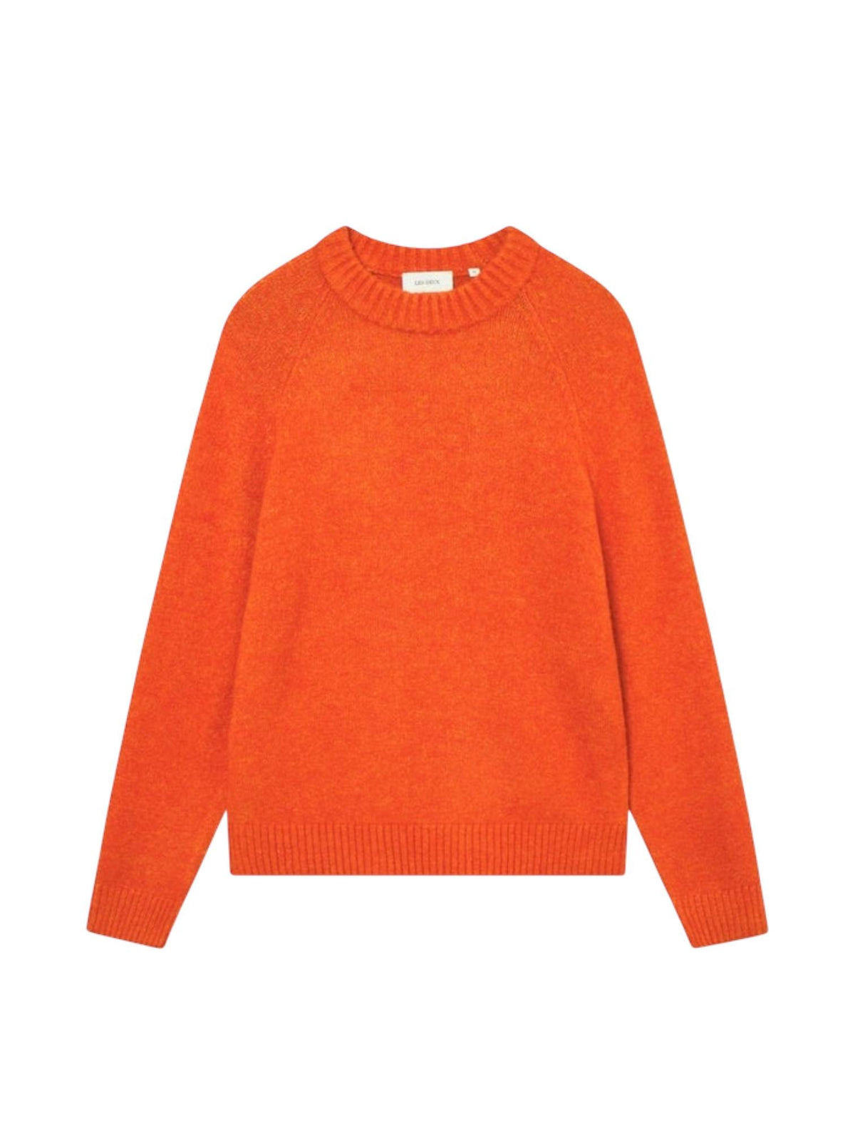 Les Deux Gilbert Crewneck Knit sweater maglione girocollo in lana - Gold Flame