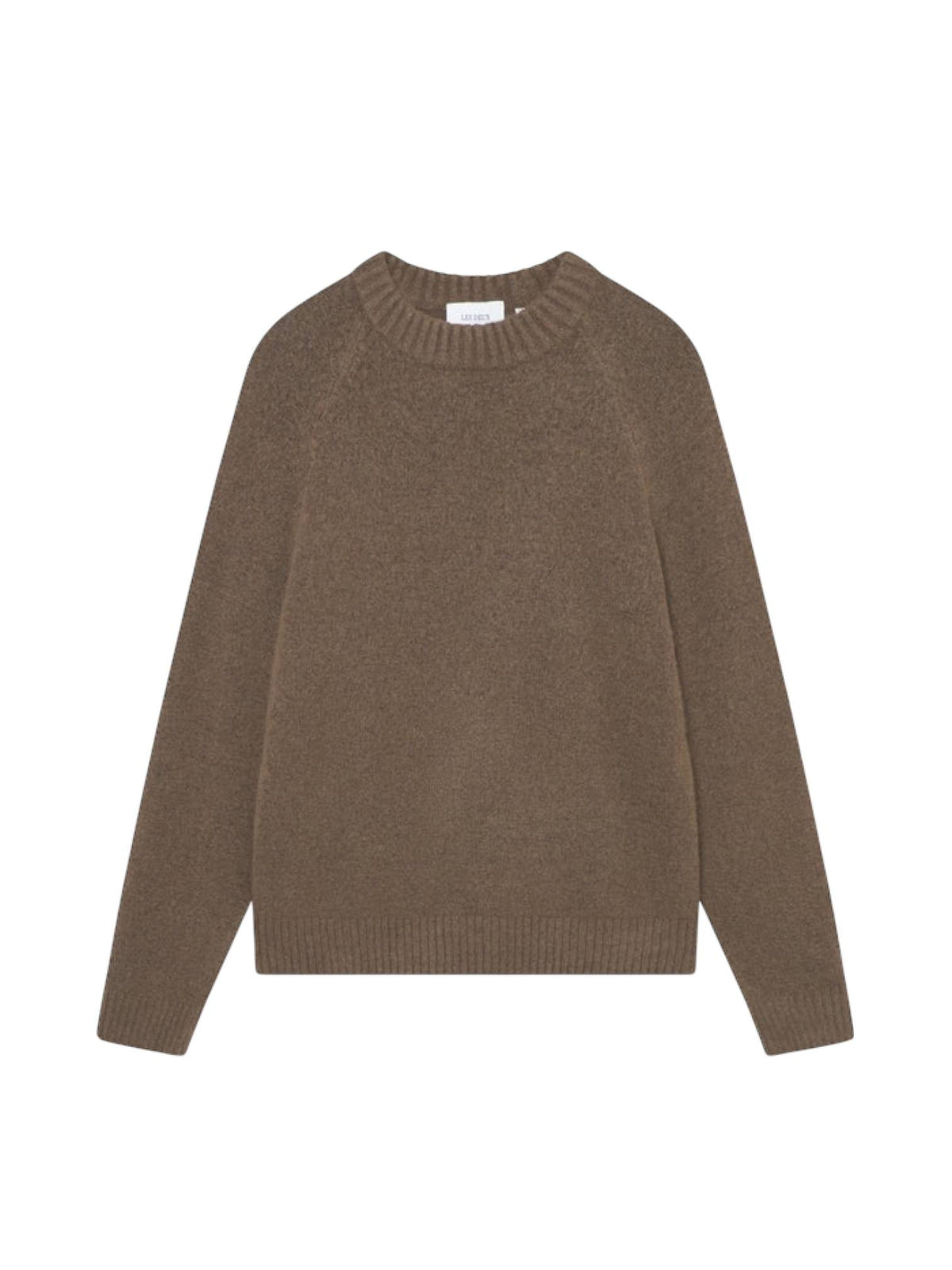 Les Deux Gilbert Crewneck Knit sweater maglione girocollo in lana - Teak Brown