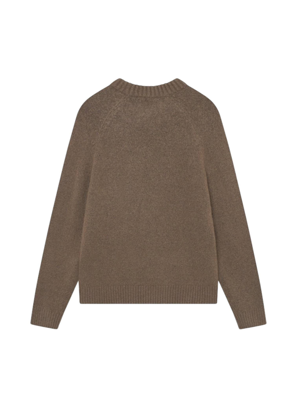 Les Deux Gilbert Crewneck Knit sweater maglione girocollo in lana - Teak Brown