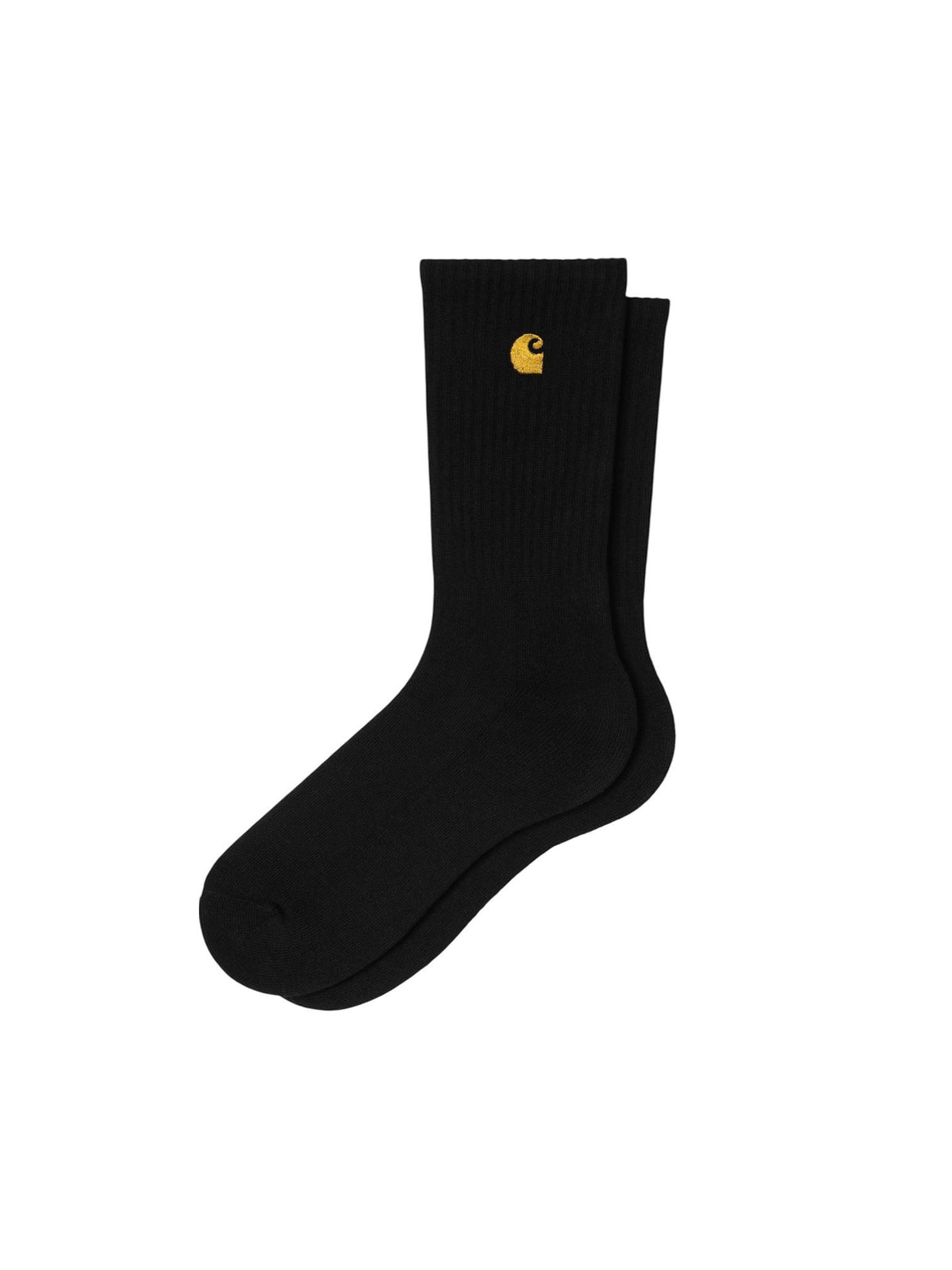 Carhartt Wip Chase Socks Calzini in spugna - Black / Gold