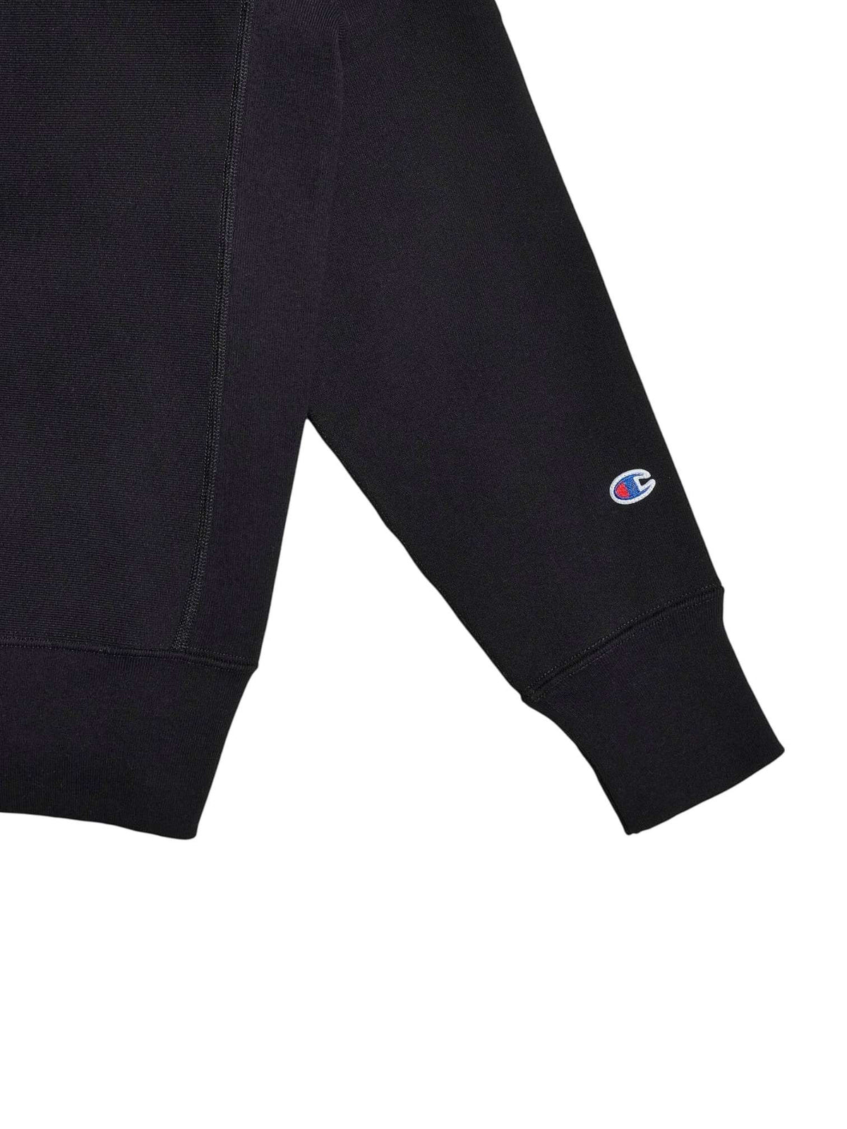Champion Made in USA crewneck sweater Felpa girocollo americana - black
