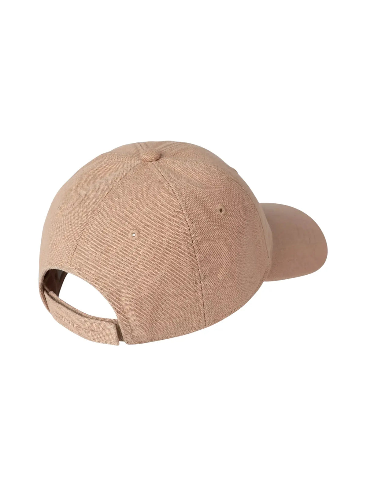 Carhartt Wip Canvas Cap cappellino con visiera - Dusty h brown stone washed