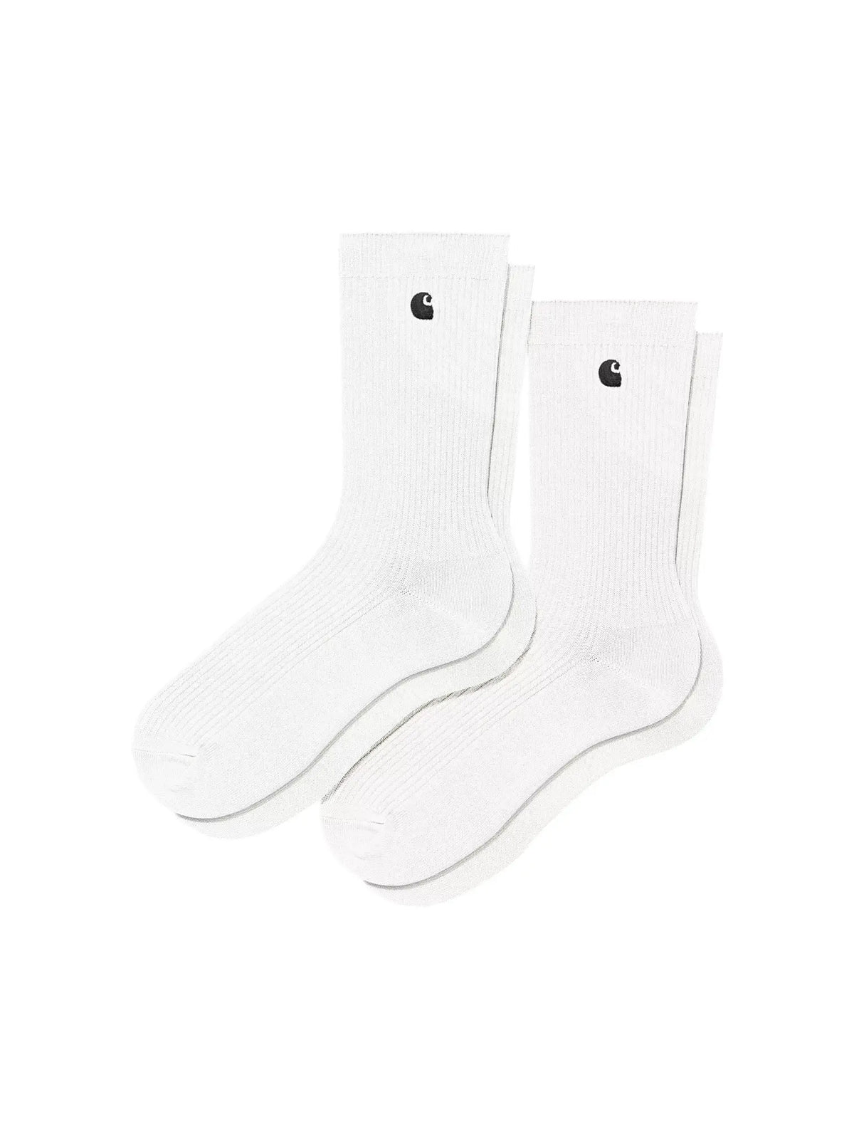 Carhartt Wip Madison Pack Socks pacco di calzini 2 paia - White / Black