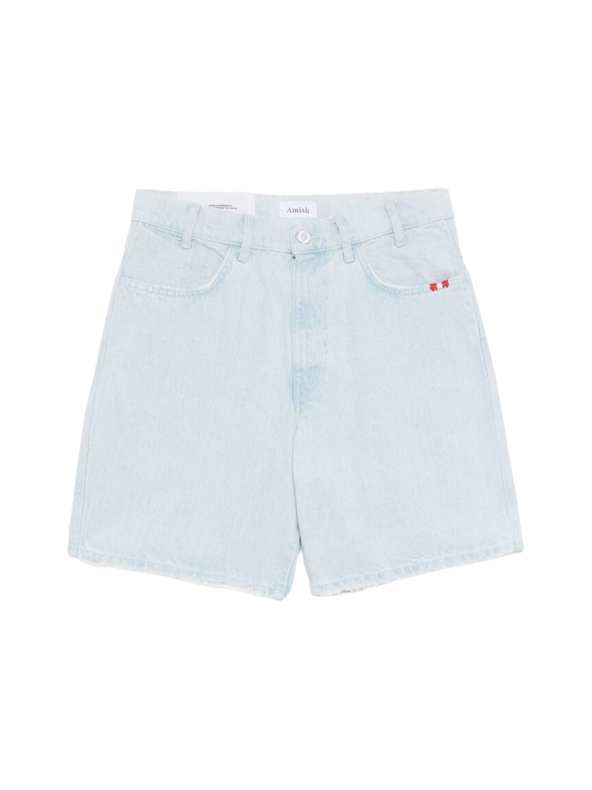 Amish Supplies Bernie bermuda di jeans da uomo gamba larga - Rockstar Denim