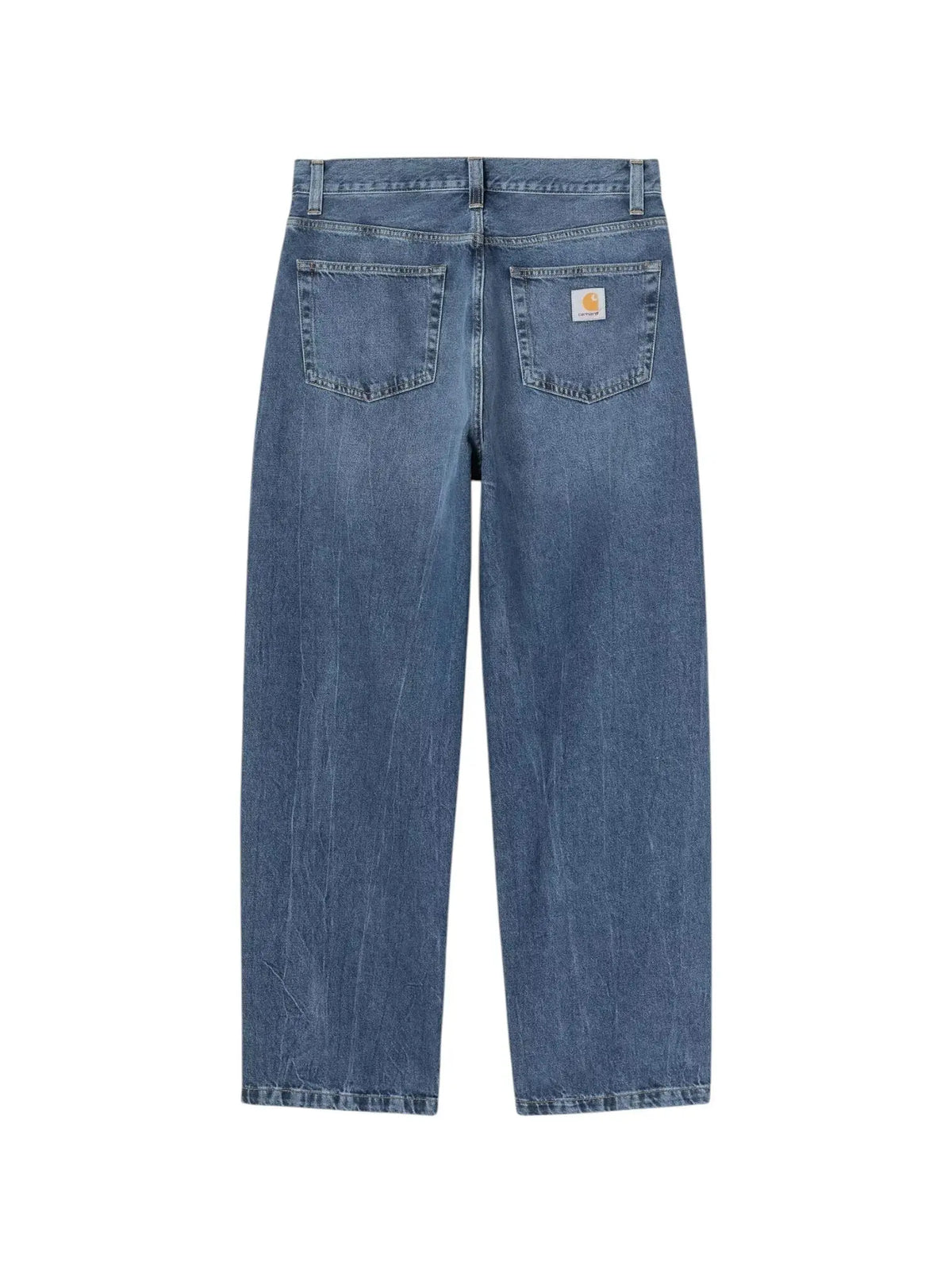 Carhartt Wip Landon Pants jeans gamba larga - Blue marble used washed
