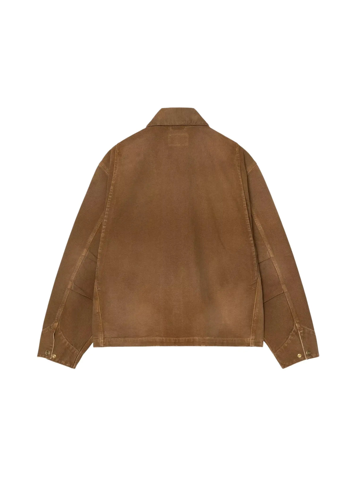 Carhartt Wip OG Arcan Jacket giacca cropped con colletto - Hamilton Brown / Hamilton destroy washed