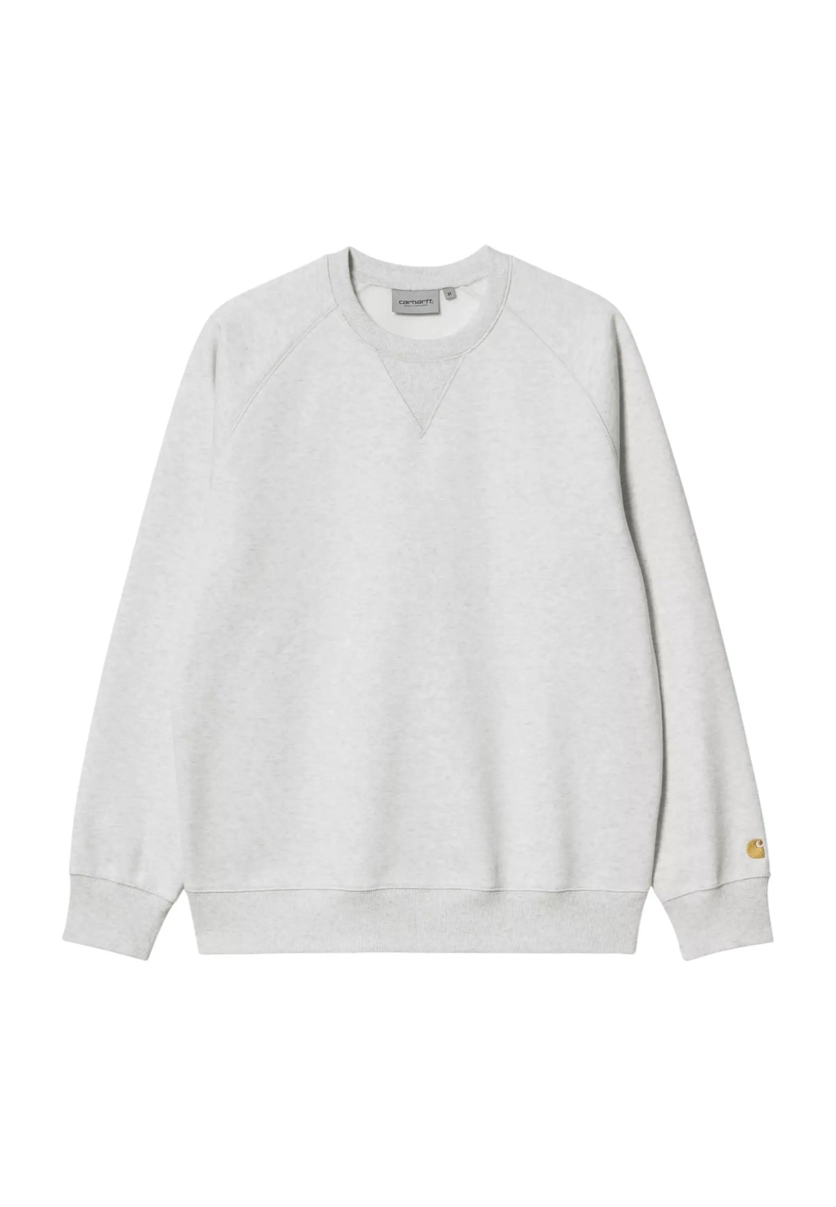 Carhartt Wip Chase Sweatshirt felpa girocollo - Ash Heather / Gold