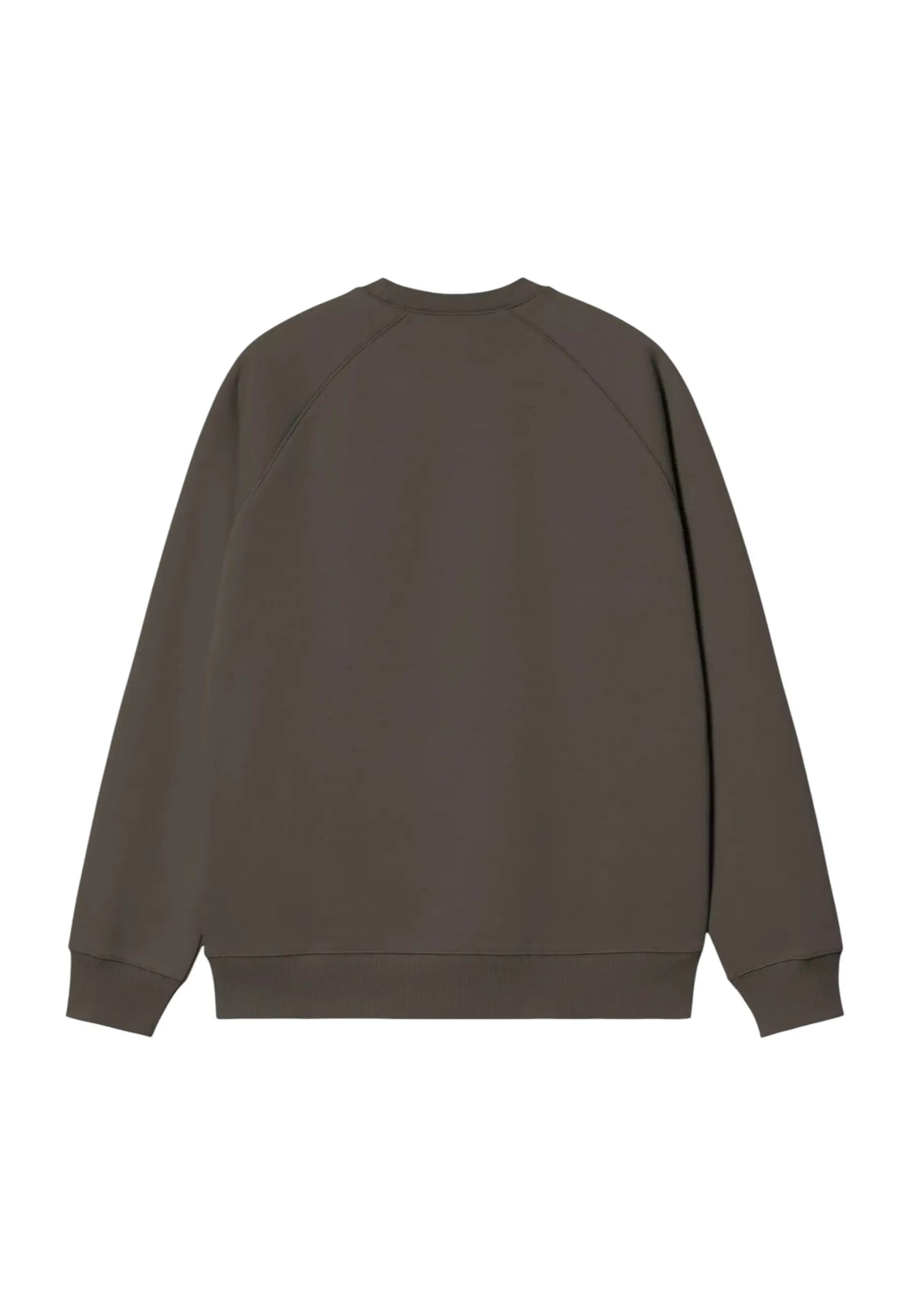 Carhartt Wip Chase Sweatshirt felpa girocollo - Shungite / Gold