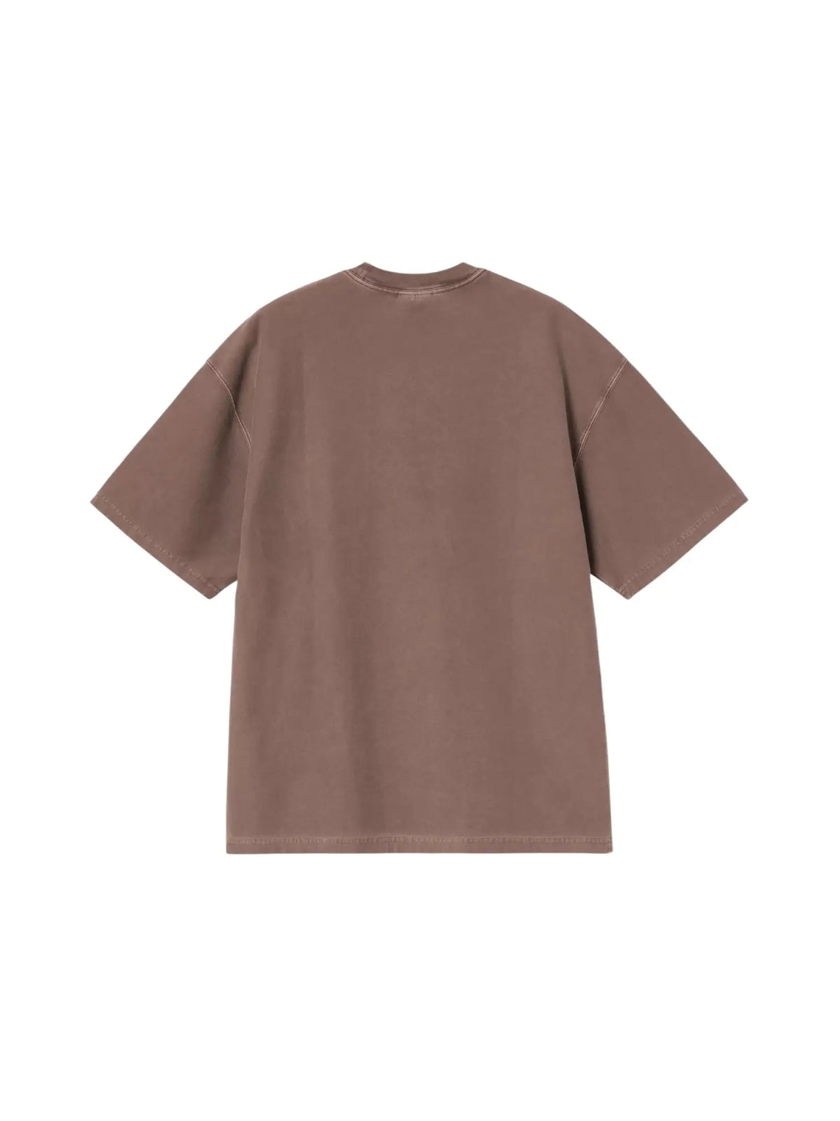 Carhartt Wip S/S Loose Pocket T-Shirt con taschino - Tobacco garment dyed