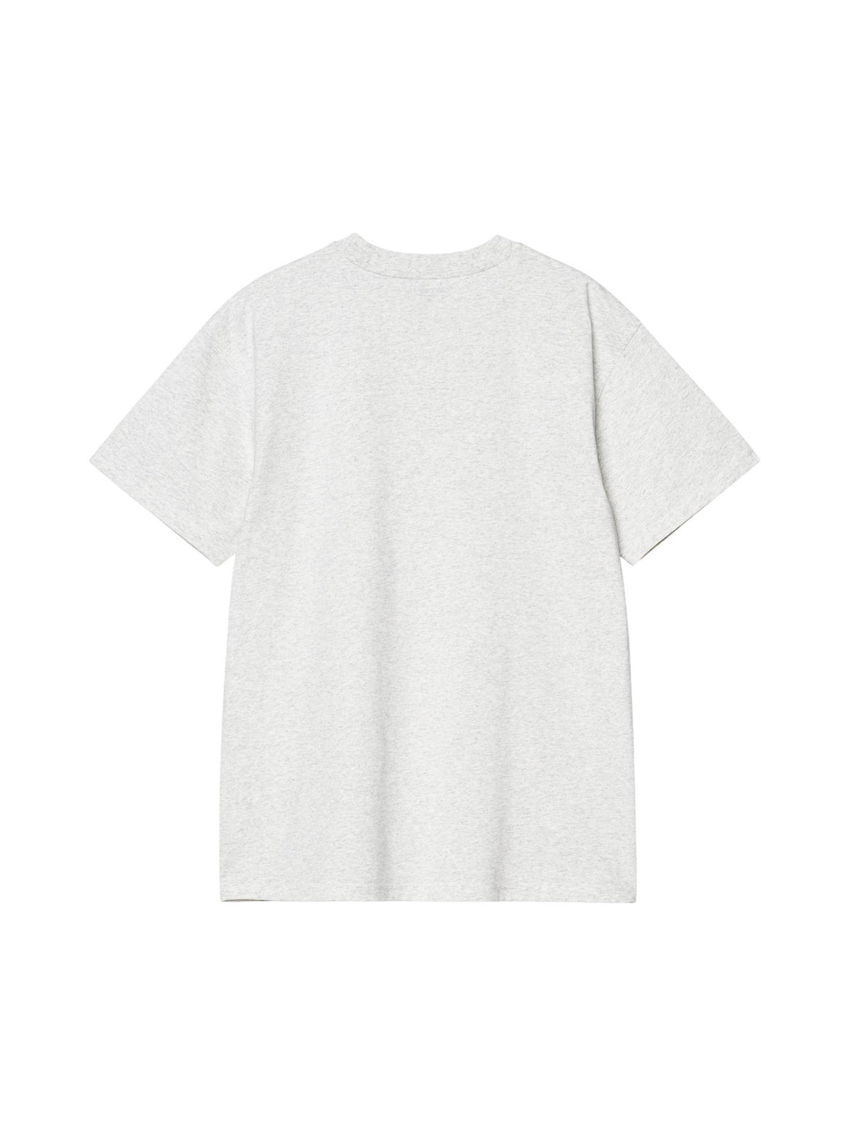 Carhartt Wip American Script T-Shirt basica con logo ricamato - Ash heather