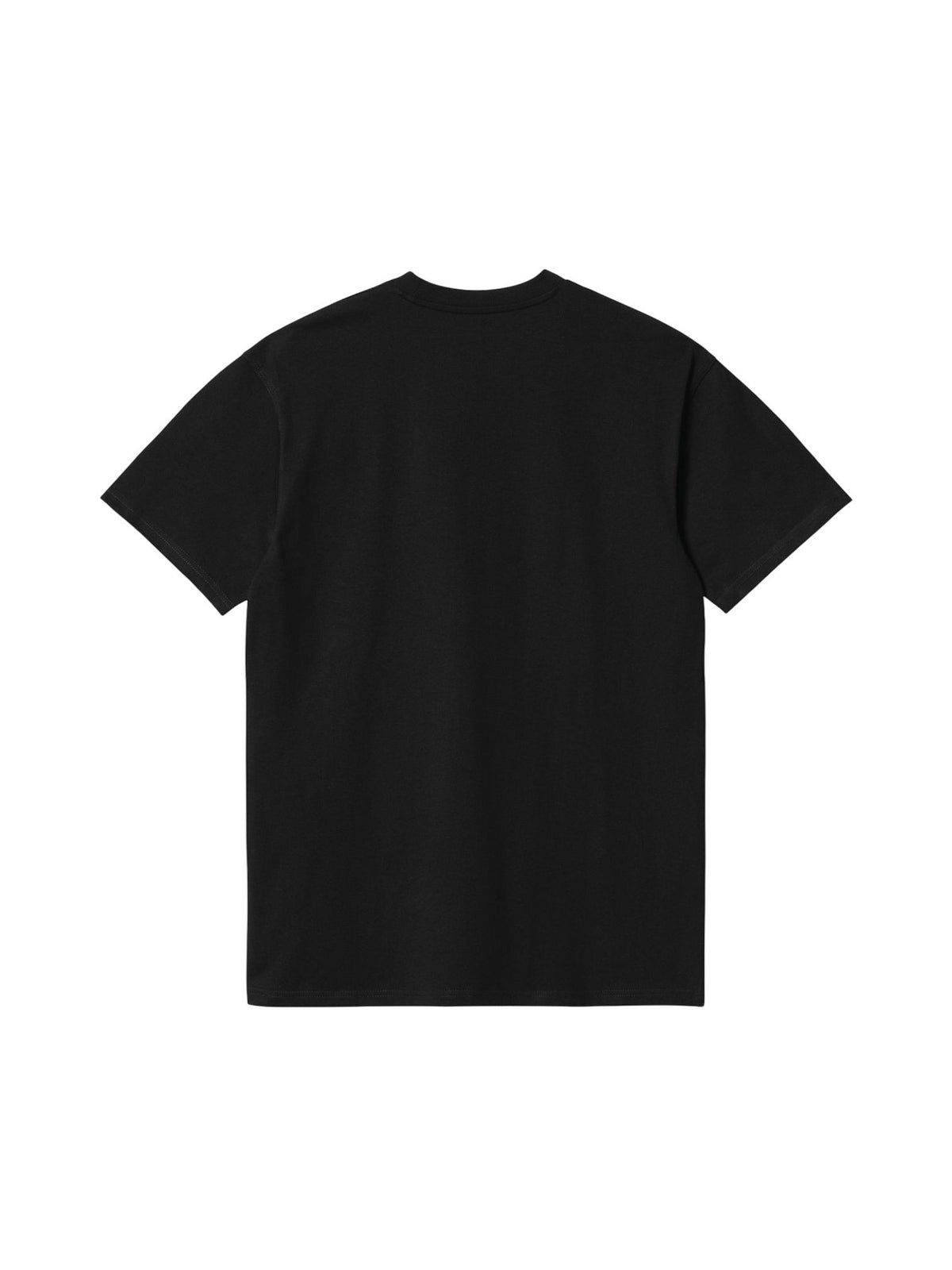 Carhartt Wip American Script T-Shirt basica con logo ricamato - Black