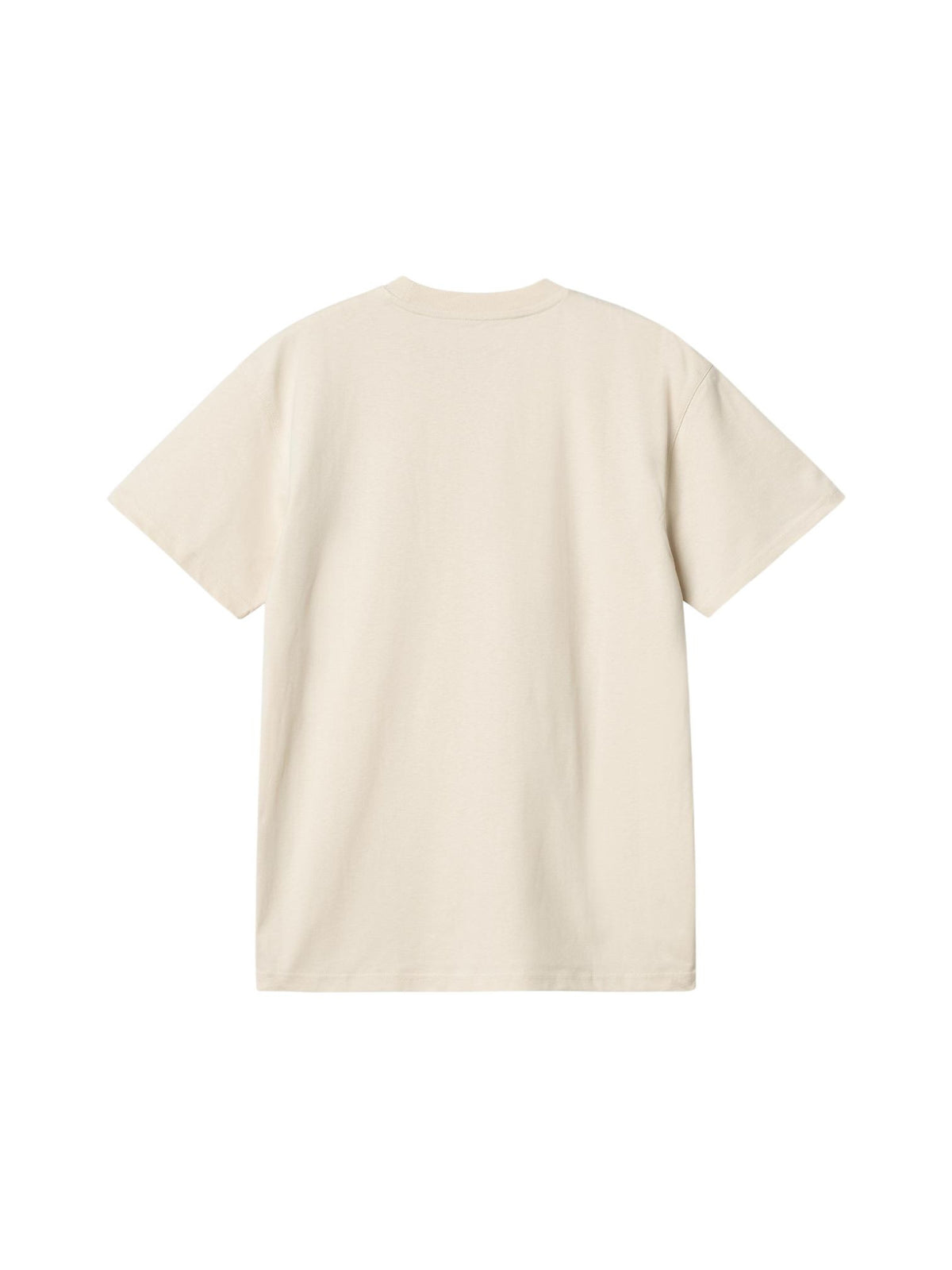 Carhartt Wip American Script T-Shirt basica con logo ricamato - Natural