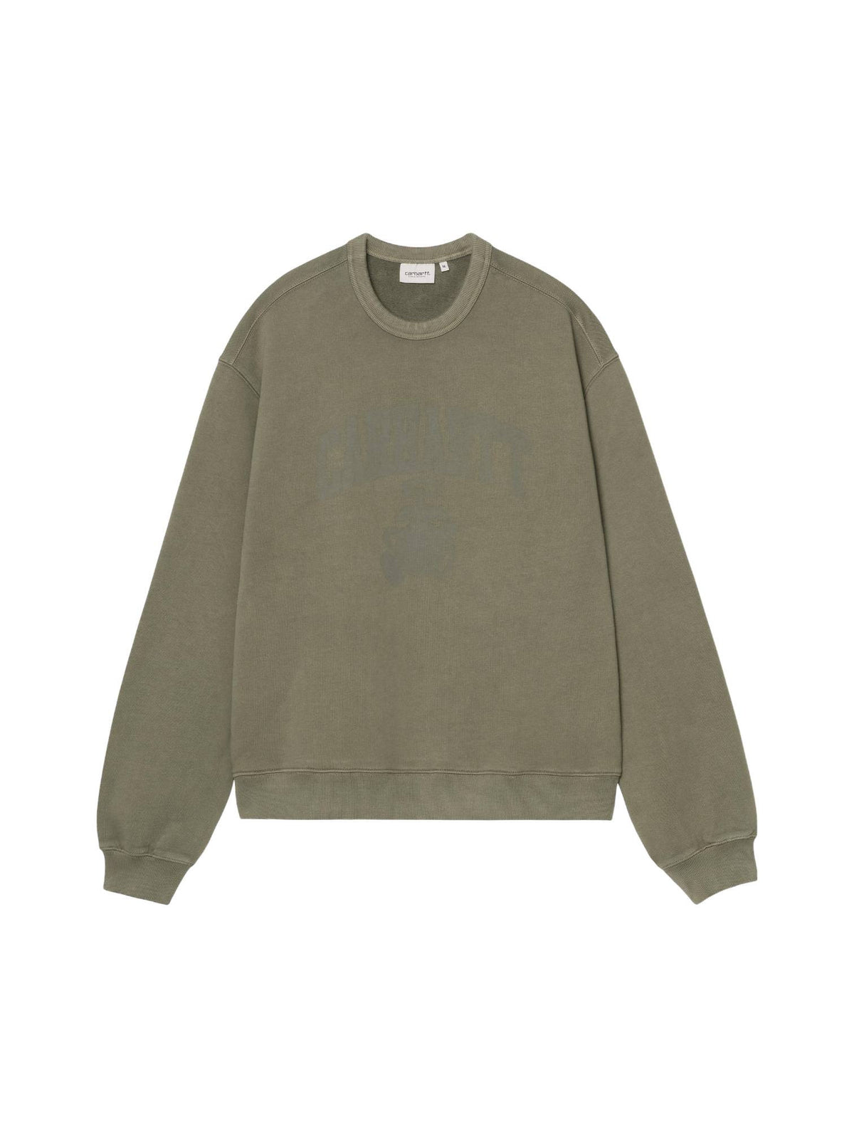 Carhartt Wip Faded Pond Corps Sweater - Cypress heavy stone washed