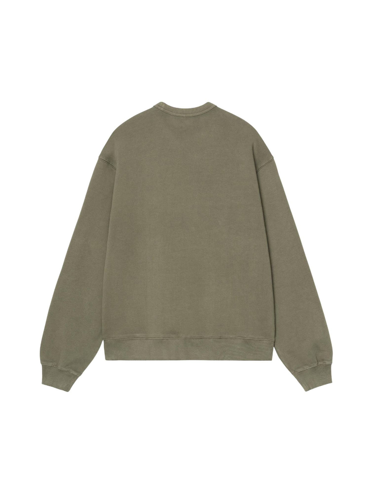 Carhartt Wip Faded Pond Corps Sweater - Cypress heavy stone washed