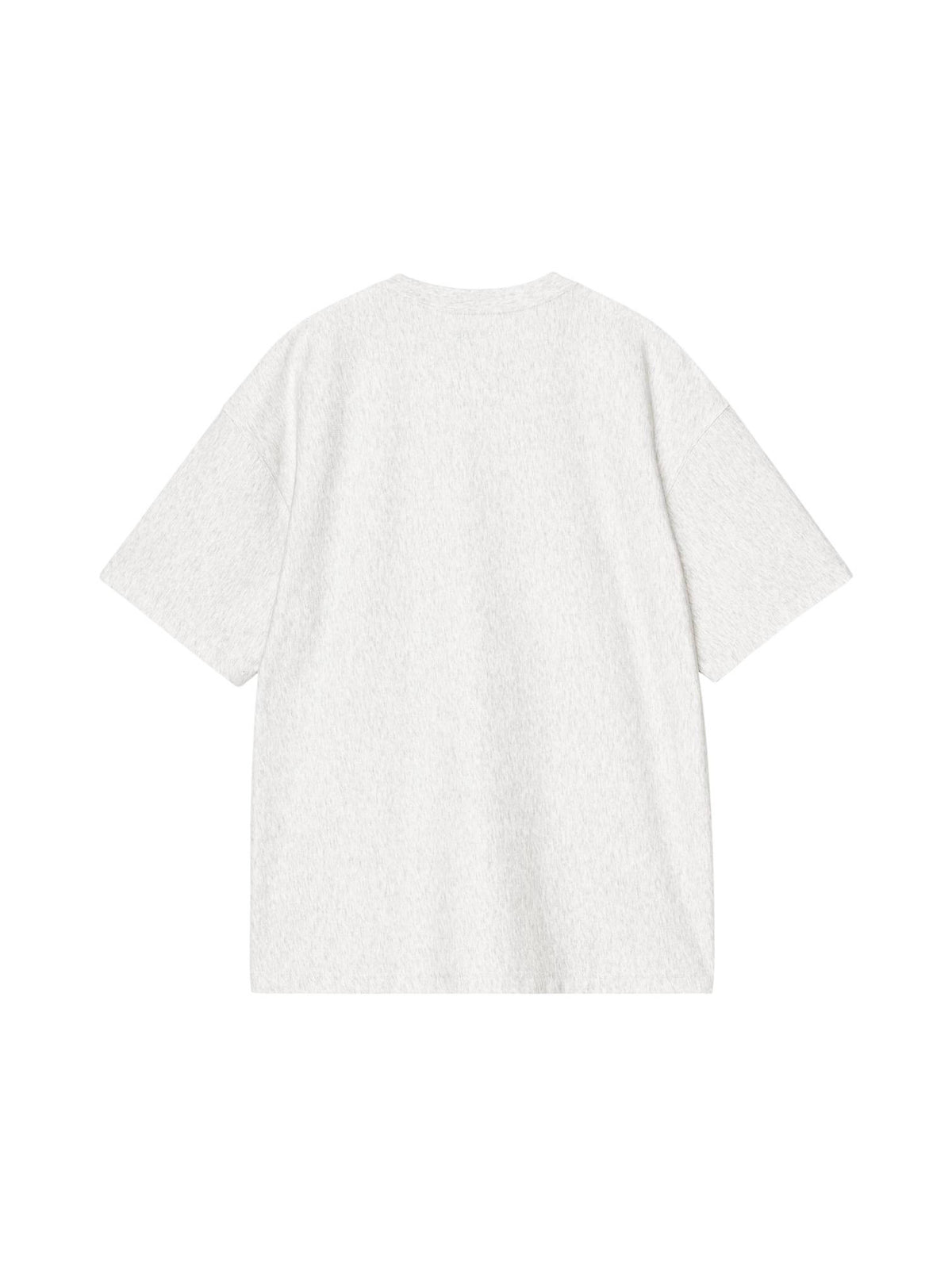 Carhartt Wip Label T-Shirt con logo ricamato - Ash heather