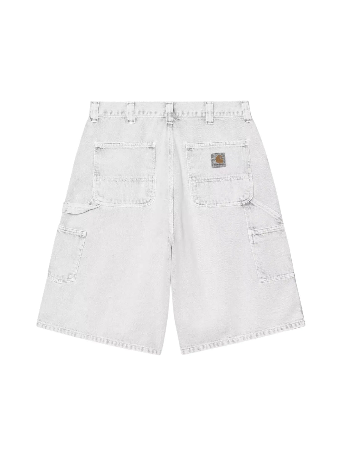 Carhartt Wip OG Single Knee Short pantaloni corti di jeans - Black chalk washed