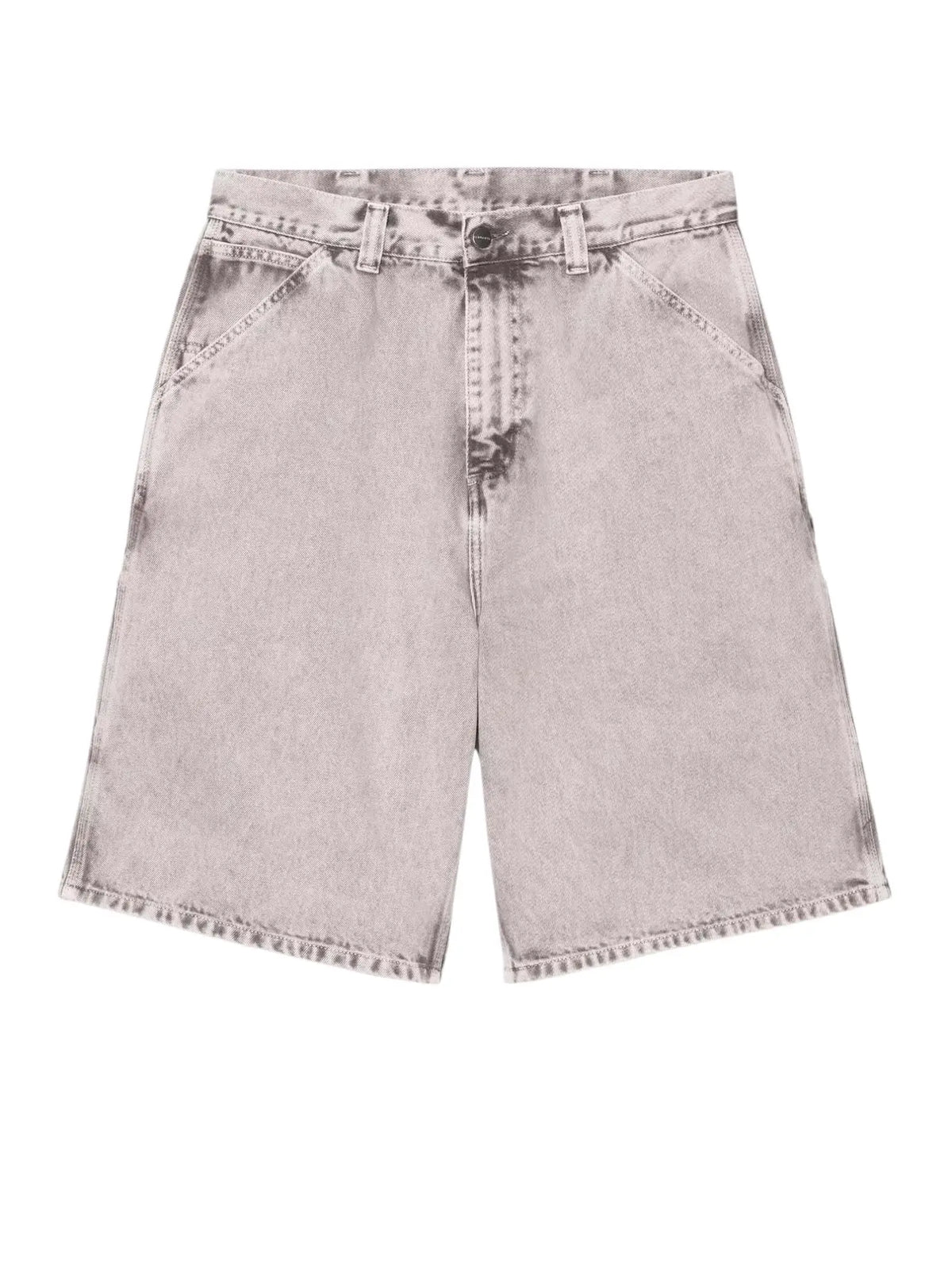 Carhartt Wip OG Single Knee Short pantaloni corti di jeans - Shale chalk washed