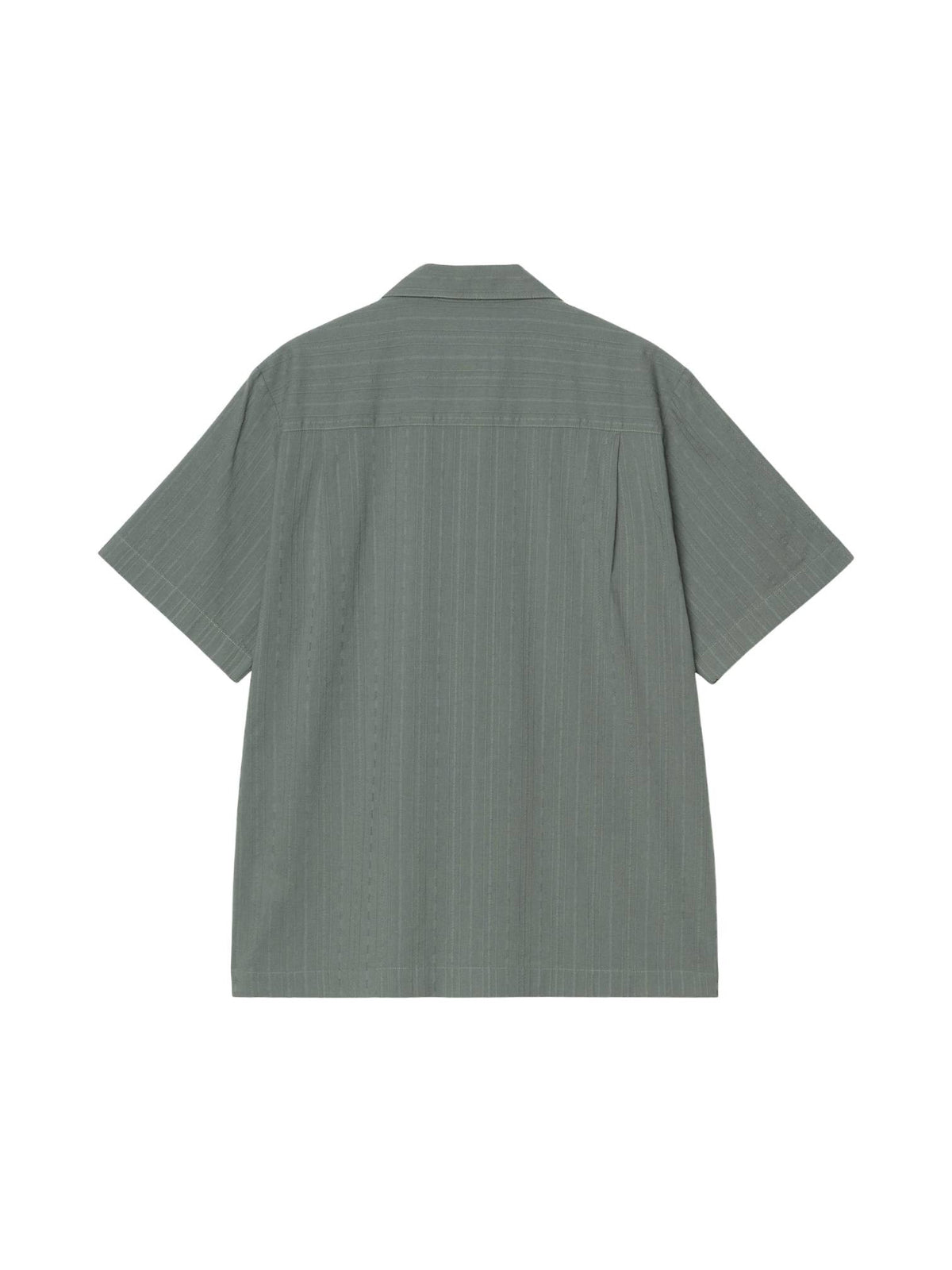 Carhartt Wip S/S Gareth Shirt camicia maniche corte con collo bowling - Velvet green