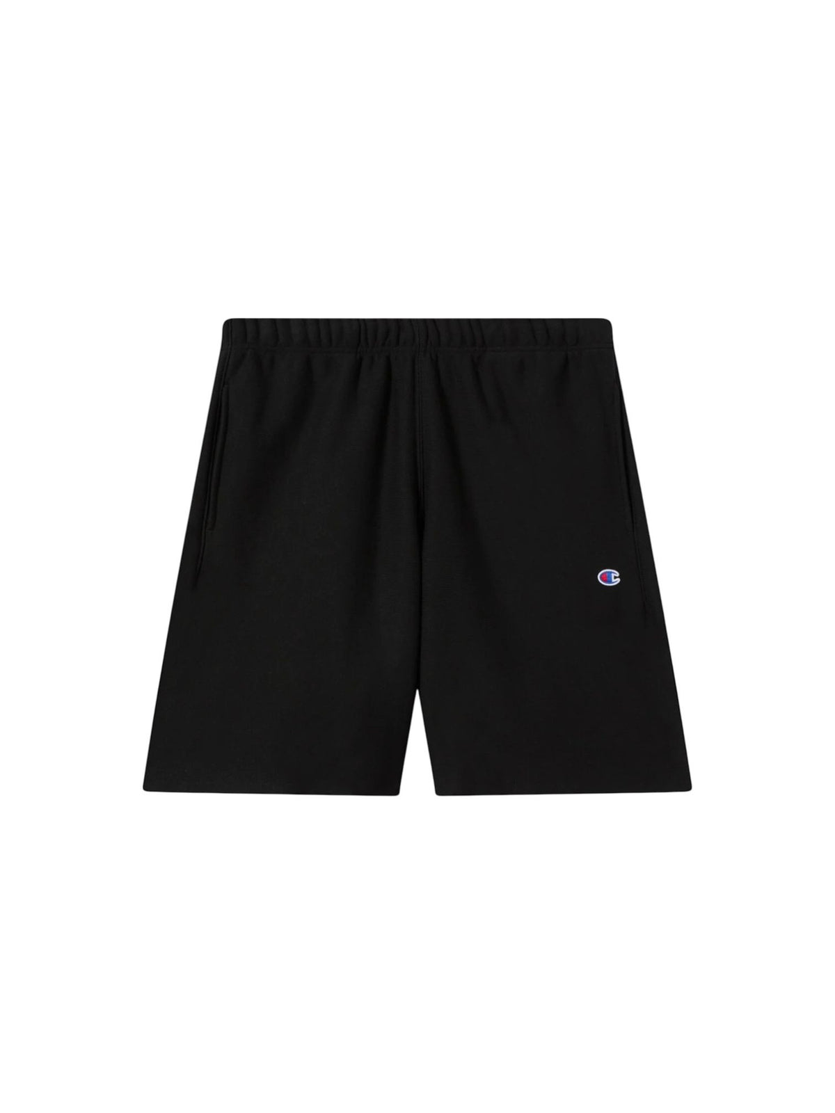 Champion Reverse Weave Hem Shorts pantaloncino in felpa gamba larga - black