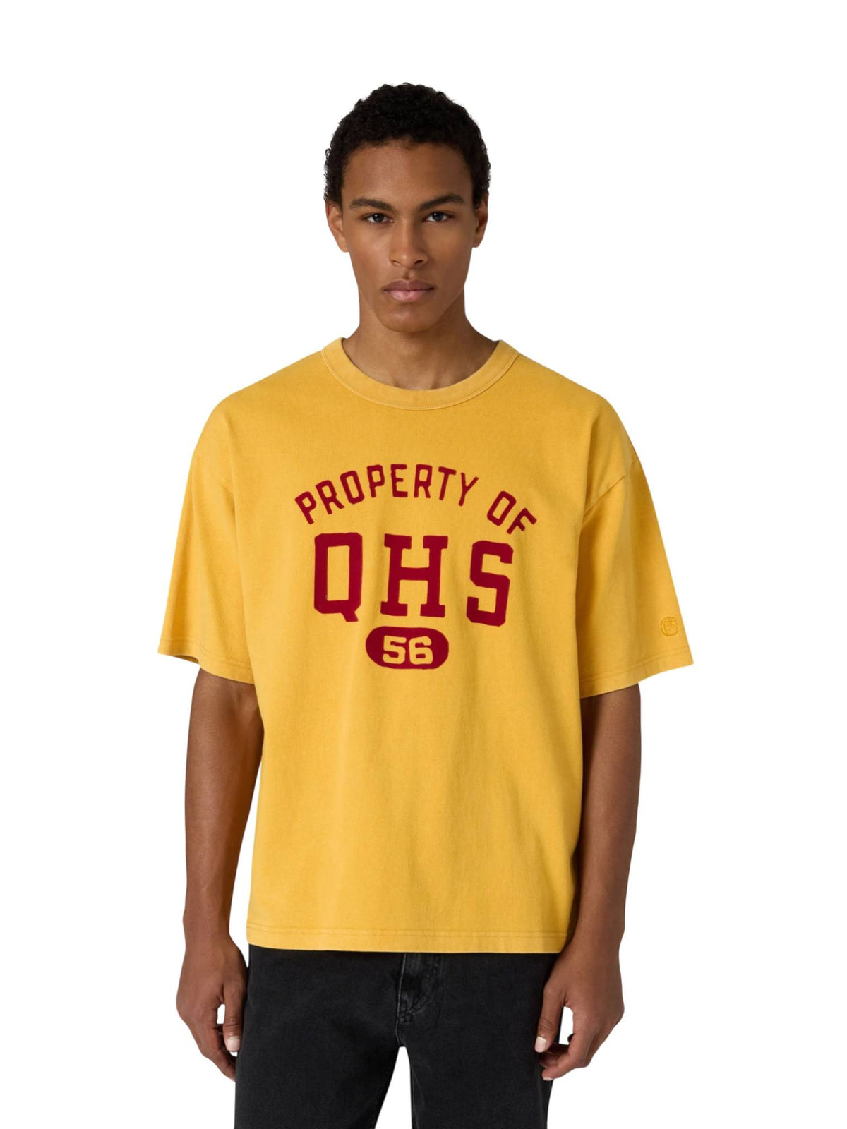 Champion Time Capsule Vintage college T-shirt - Sun yellow dyed