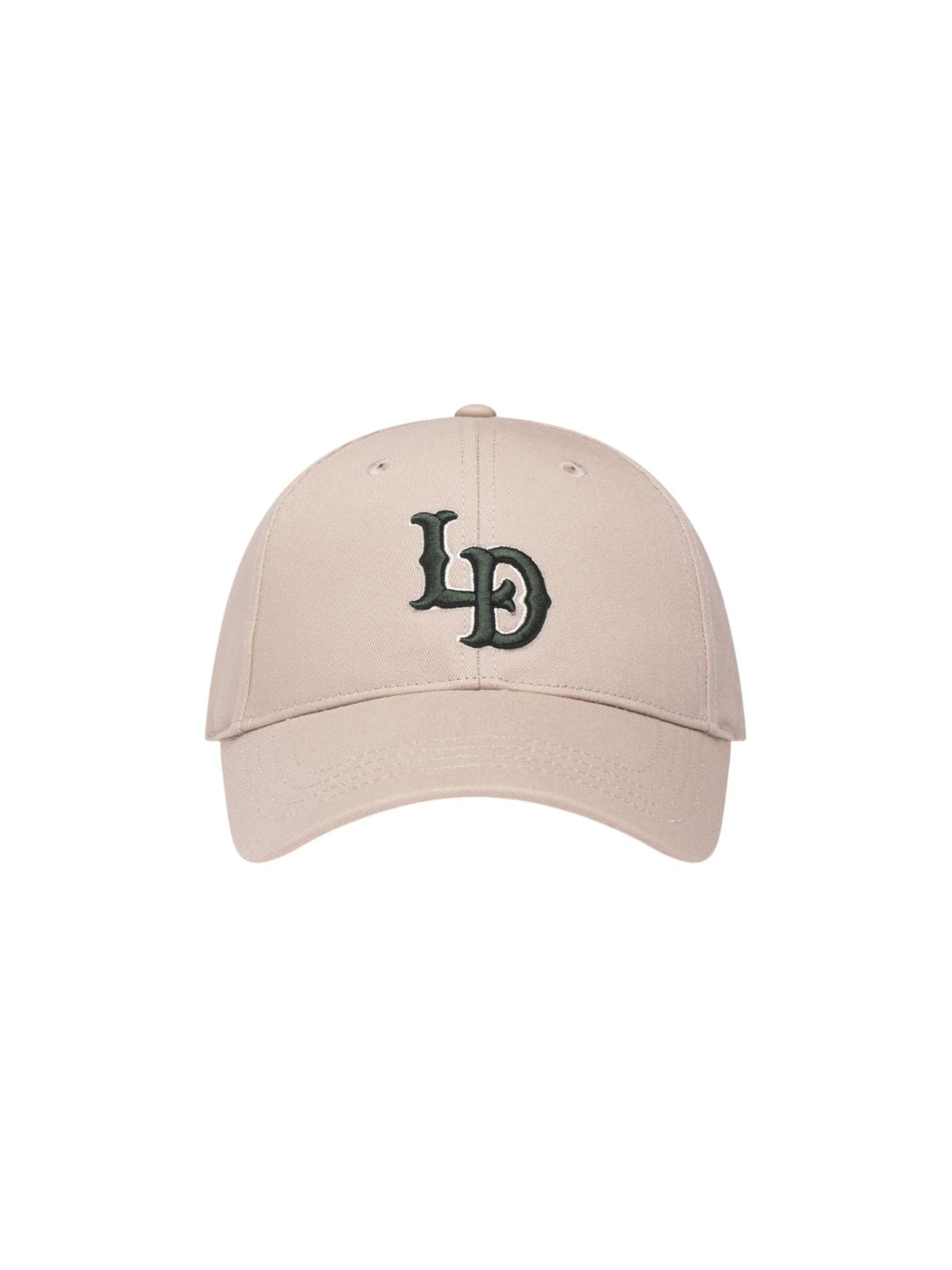 Les Deux Ld logo dad cap Cappellino con visiera - dark sand