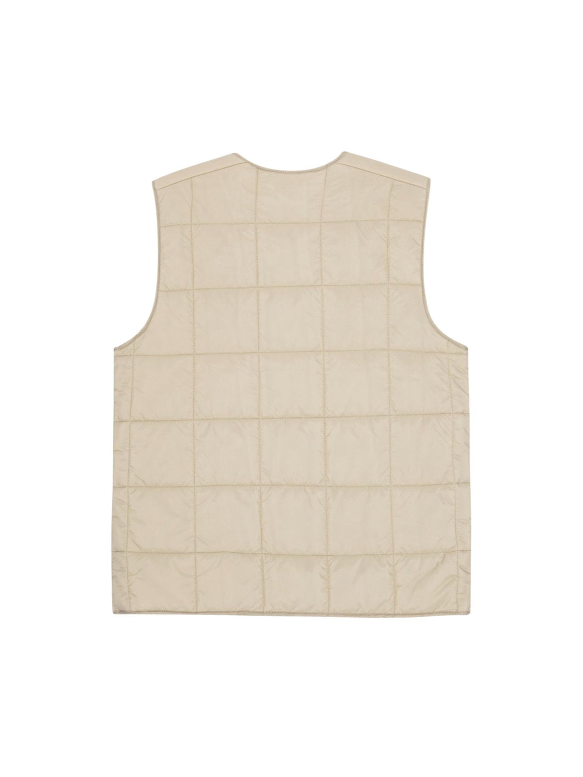Les Deux Matt Quilted Vest Jacket Gilet primaverile da uomo - light sand