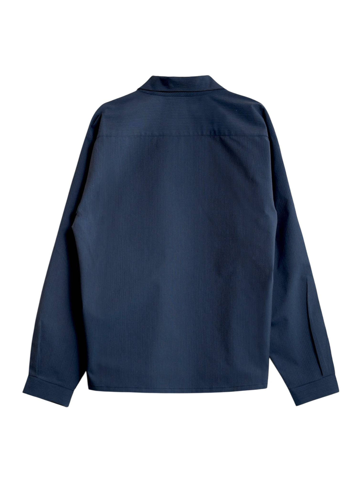 Wooden Yuki ascot giacca camicia - blu
