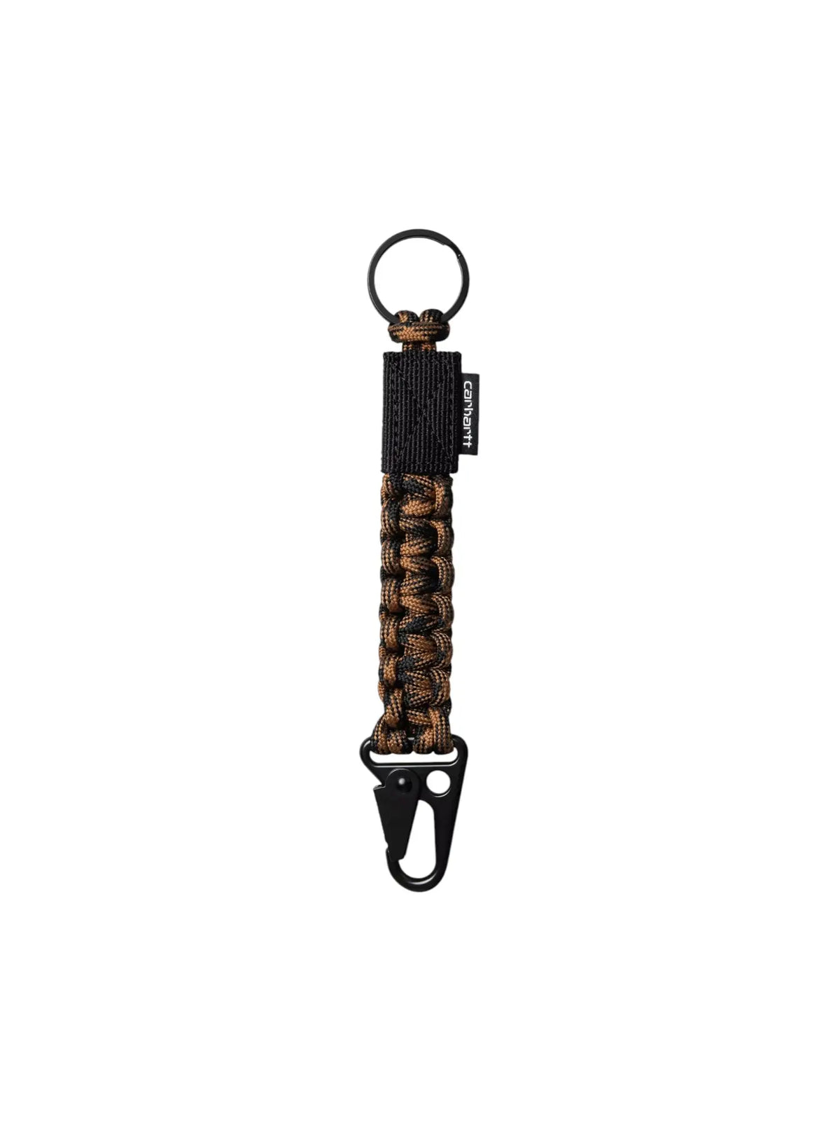 Carhartt Wip Rope Keyholder portachiavi a corda - Hamilton Brown / Black
