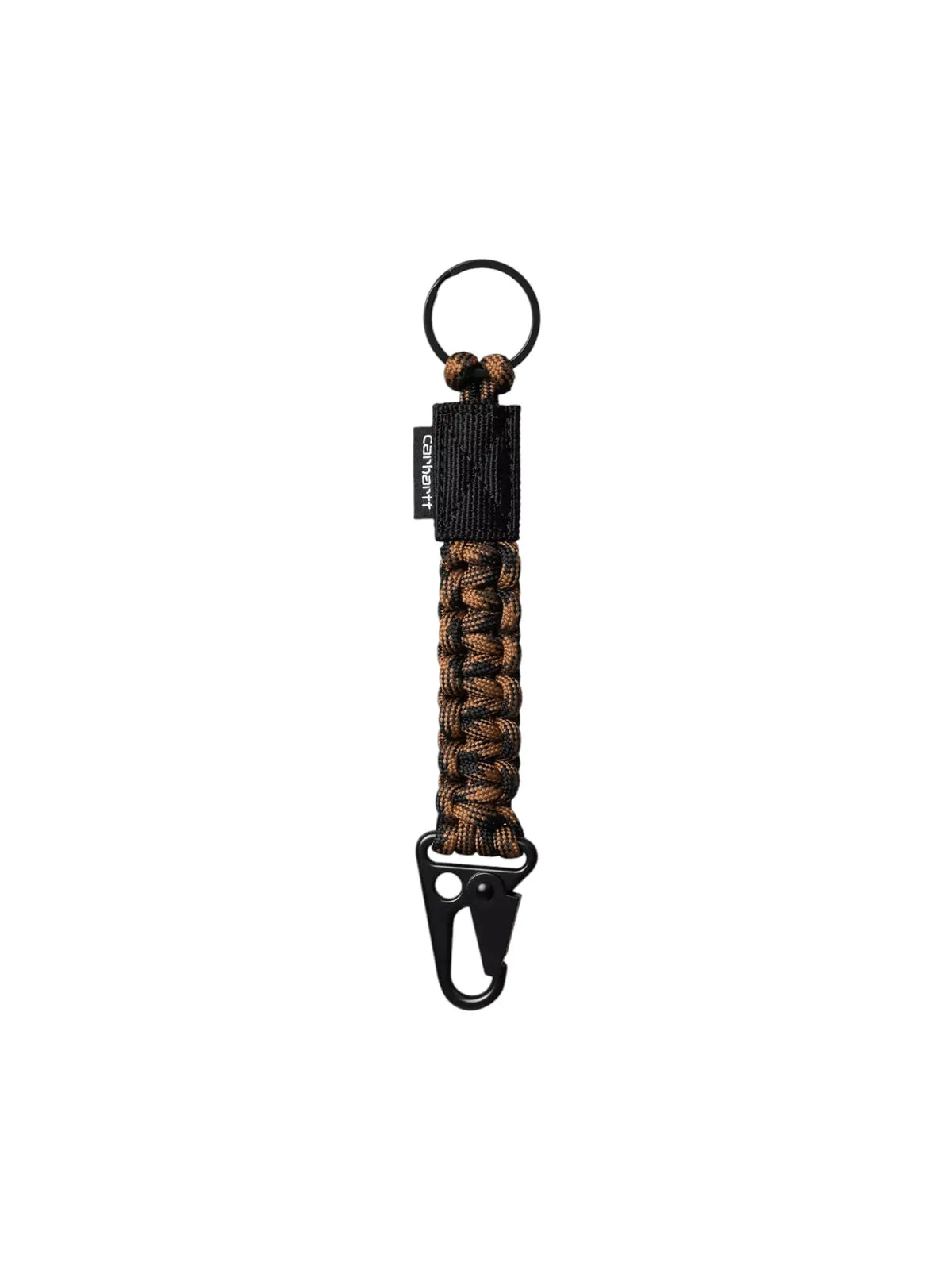 Carhartt Wip Rope Keyholder portachiavi a corda - Hamilton Brown / Black