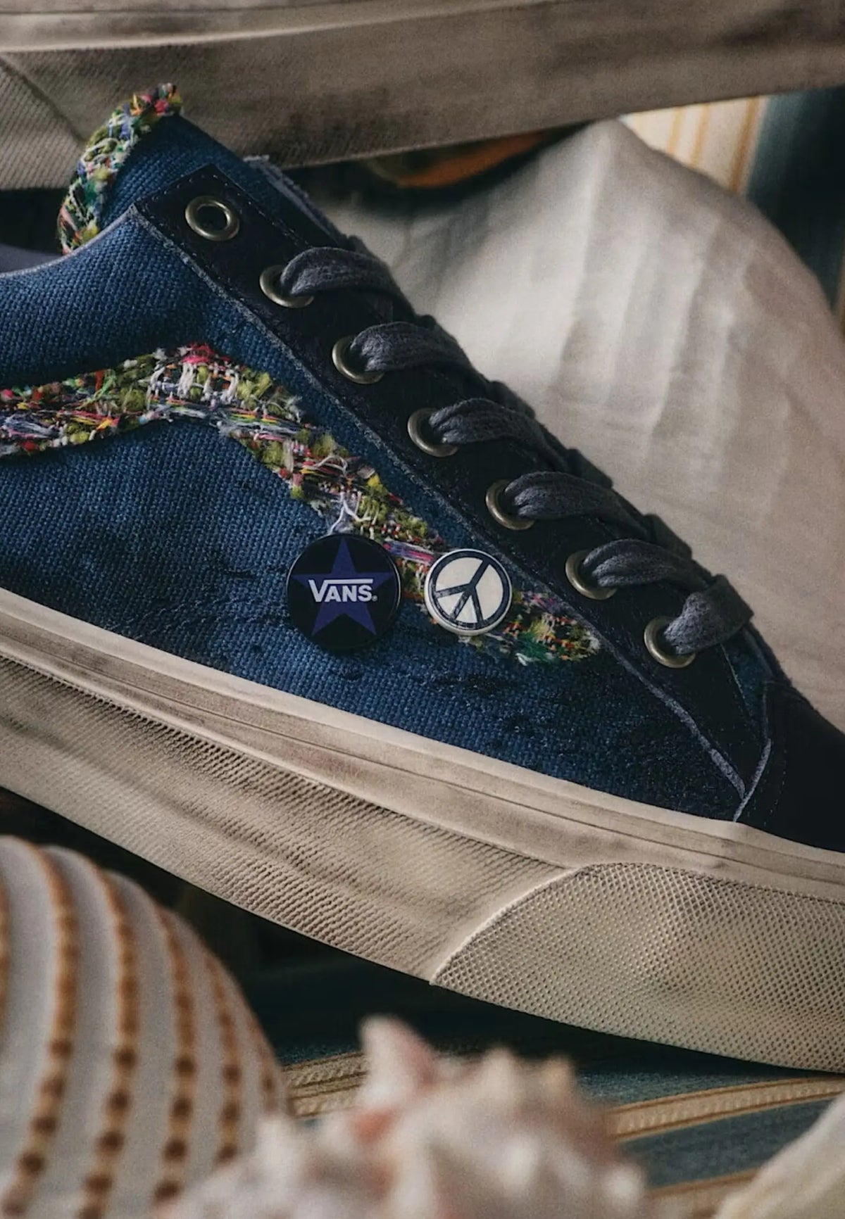 Vans Premium Lx old skool Souvenir sneakers - Navy
