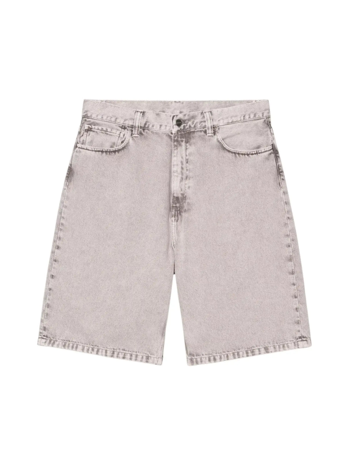 Carhartt Wip Landon Short pantaloni corti di jeans baggy - Shale chalk washed