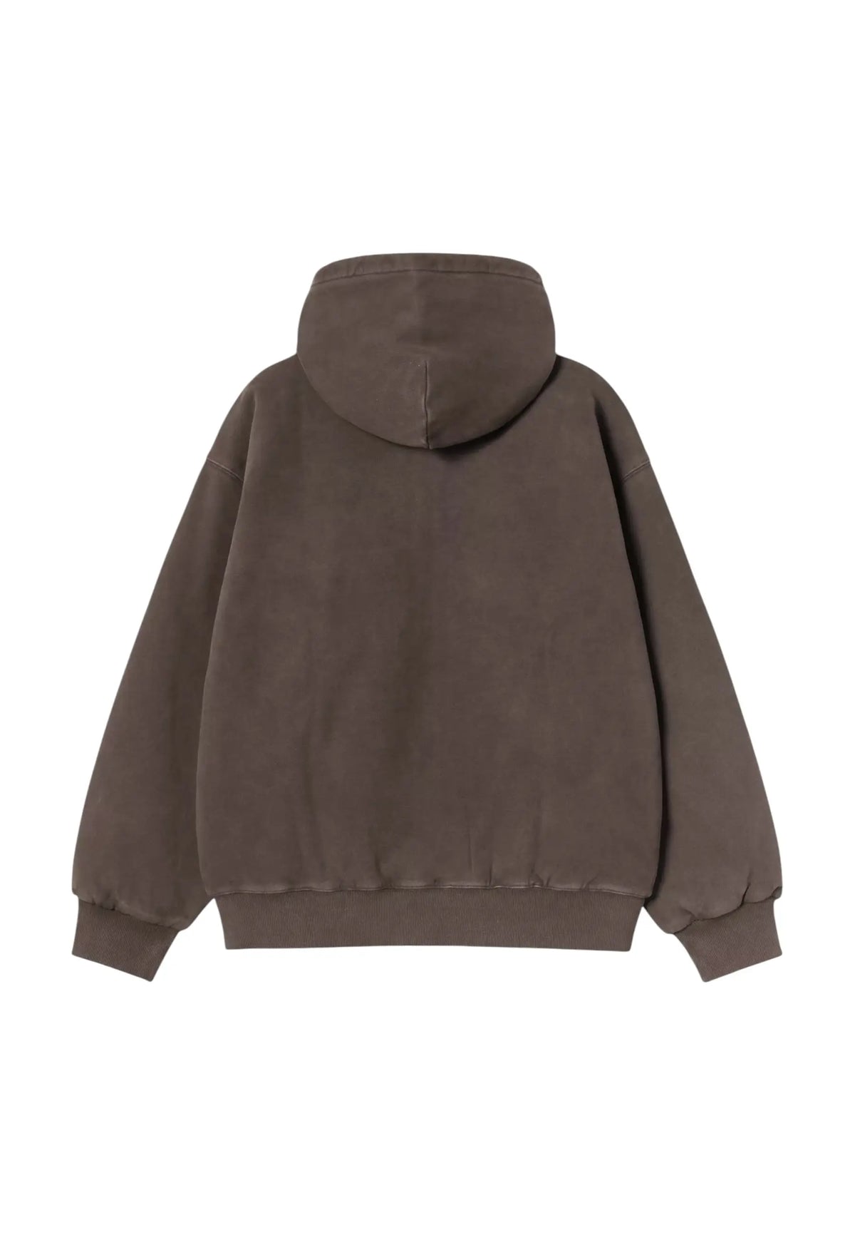 Carhartt Wip Hooded Vista Sweat Jacket Felpa con cappuccio e zip - Tobacco garment dyed