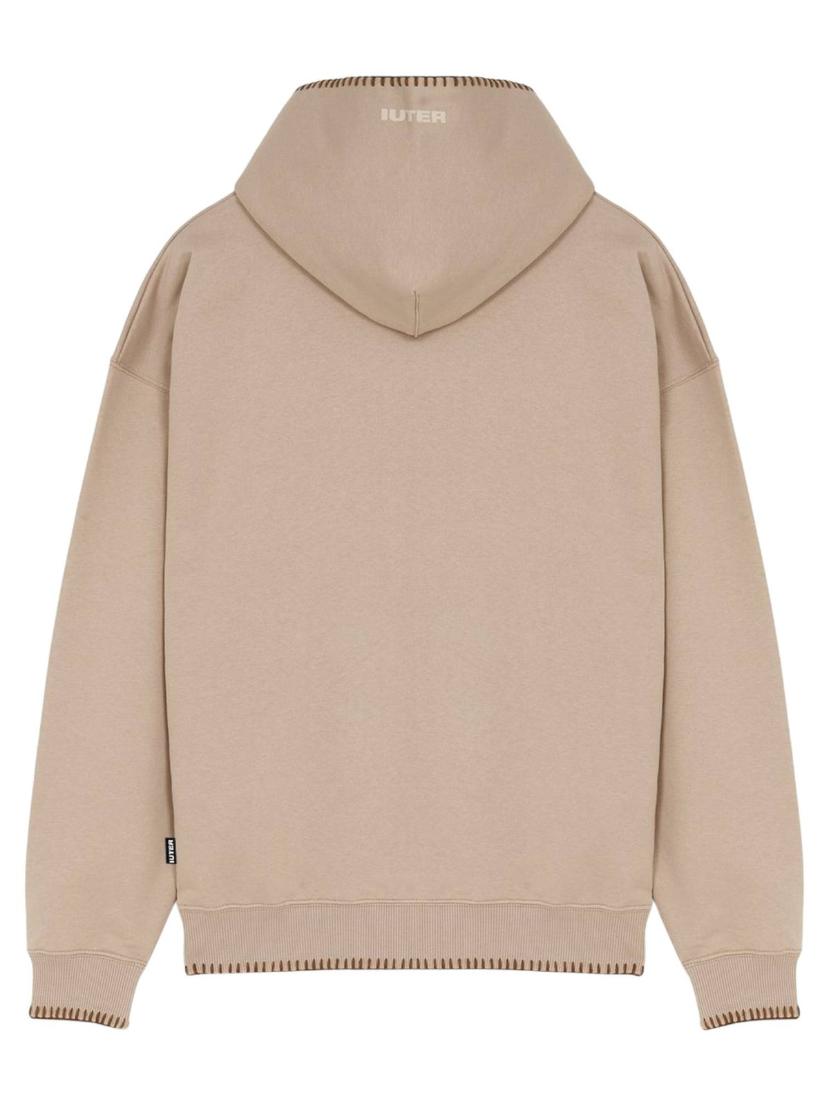 Iuter Mind Hoodie felpa con cappuccio leggera - earth