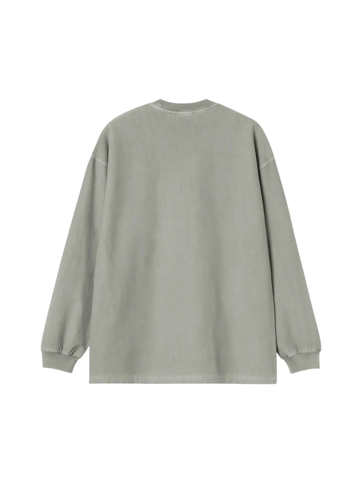 Carhartt Wip L/S Loose Pocket T-Shirt maniche lunghe con taschino - Shady Green garment dyed