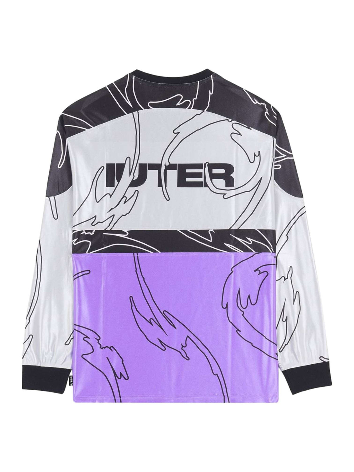 Iuter Legacy sport longsleeve tee jersey manica lunga - purple