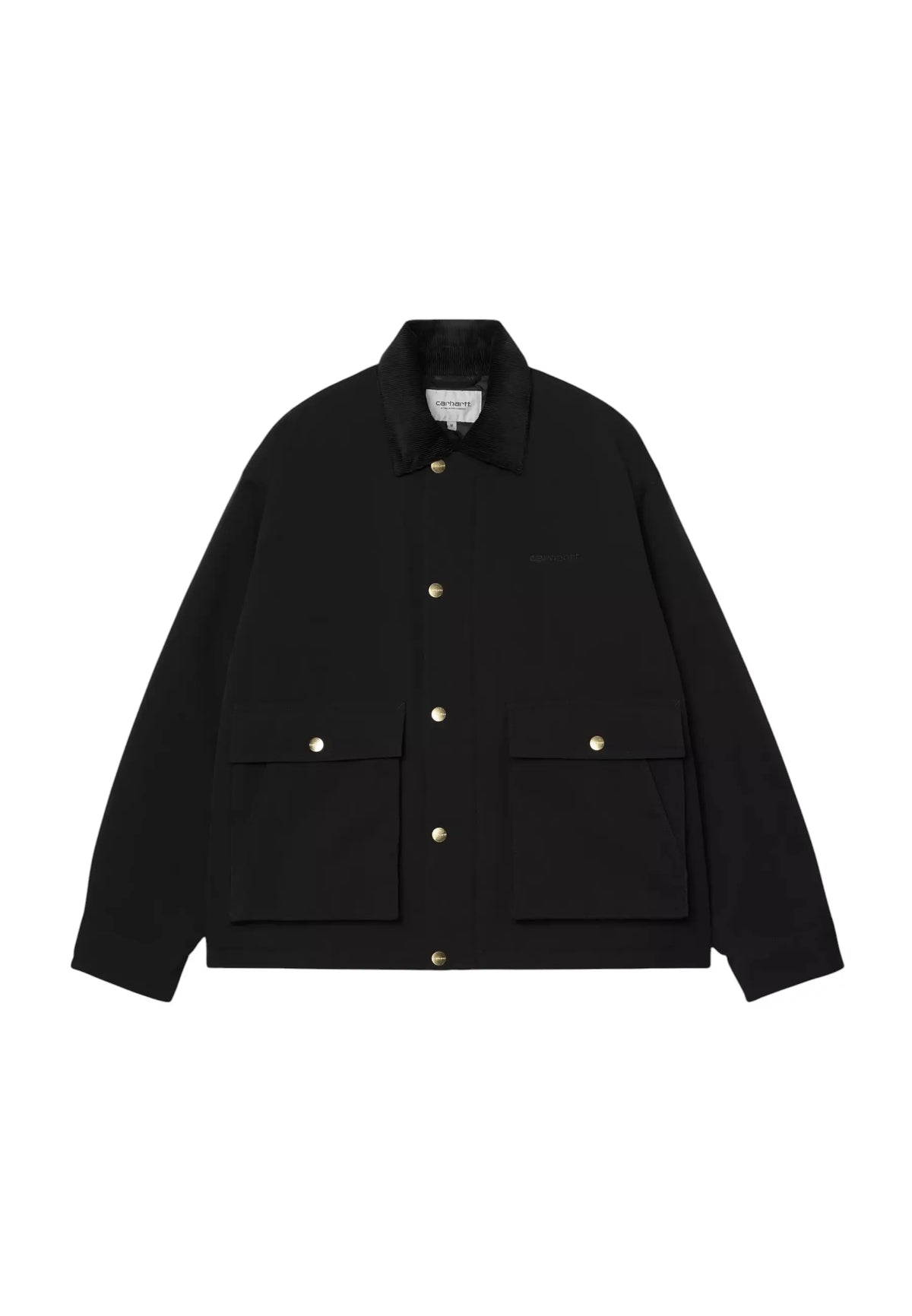 Carhartt Wip Quentin Jacket giacca invernale idrorepellente con colletto - Black