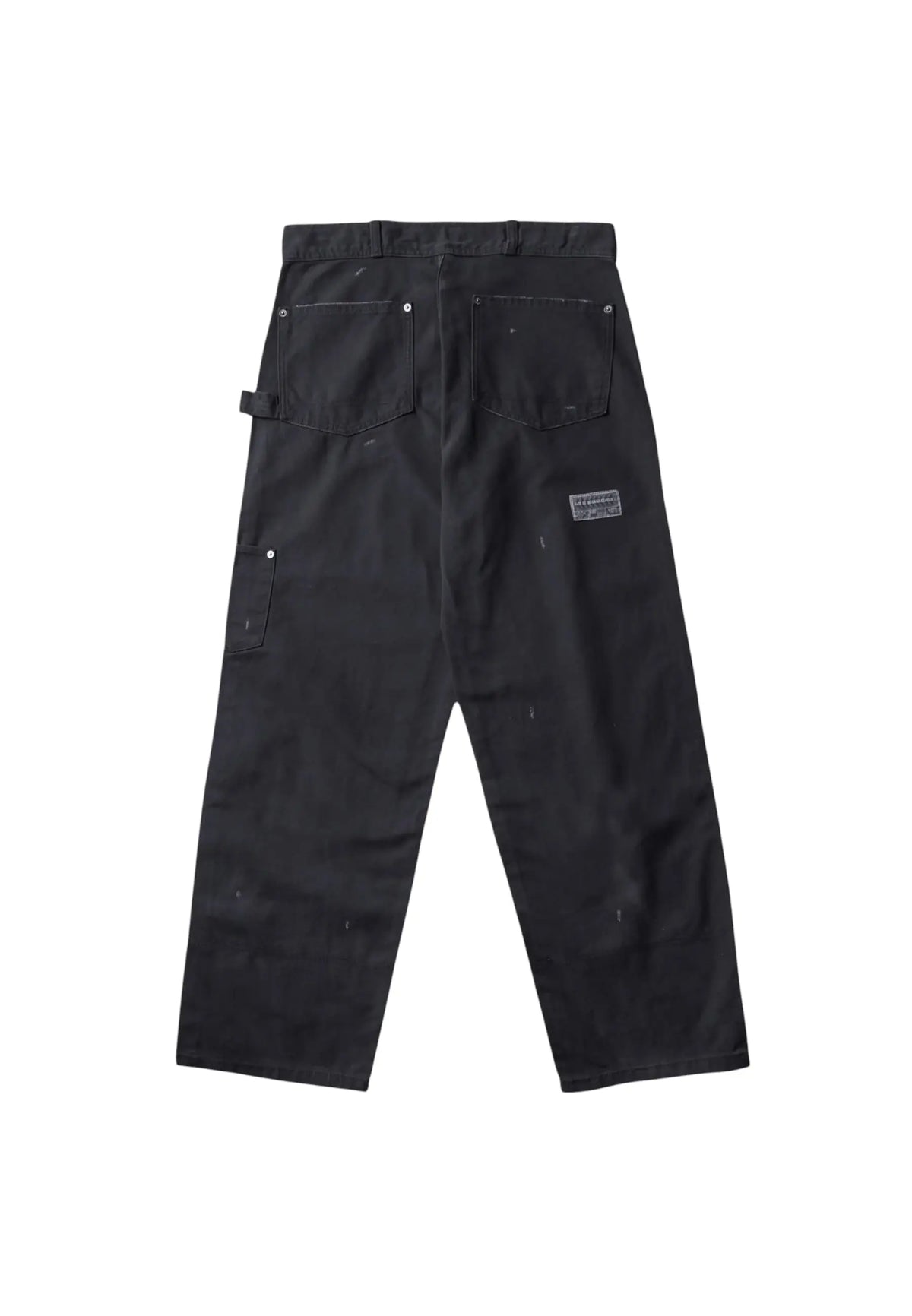 Vans Act of Disagreement distressed double knee pants Pantaloni in canvas - Black
