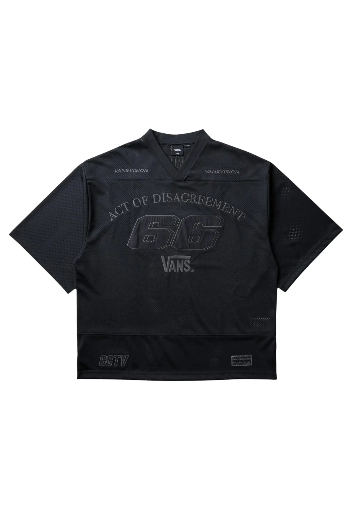 Vans Act of Disagreement Mesh t-shirt - Black