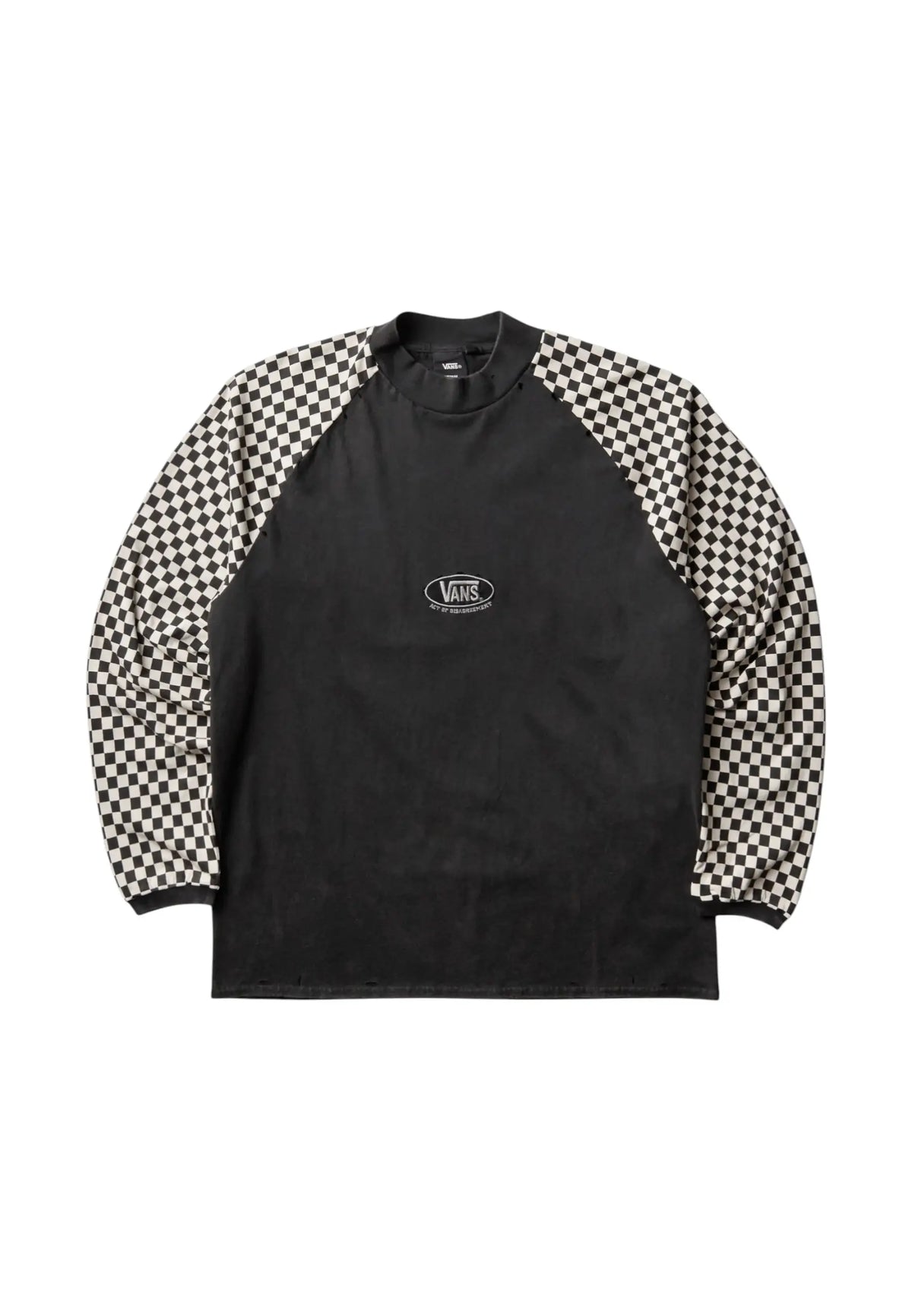 Vans Act of Disagreement Racing longsleeve t-shirt maniche lunghe - Black