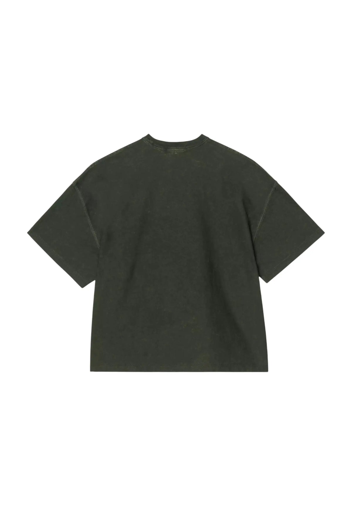 Carhartt Wip S/S Lambert T-Shirt cropped - Raven moon washed