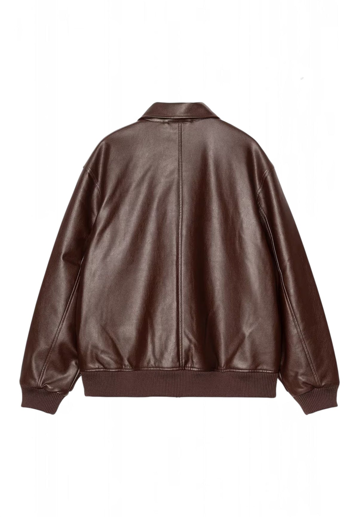 Carhartt Wip Arizona Jacket giacca invernale in ecopelle - Tobacco