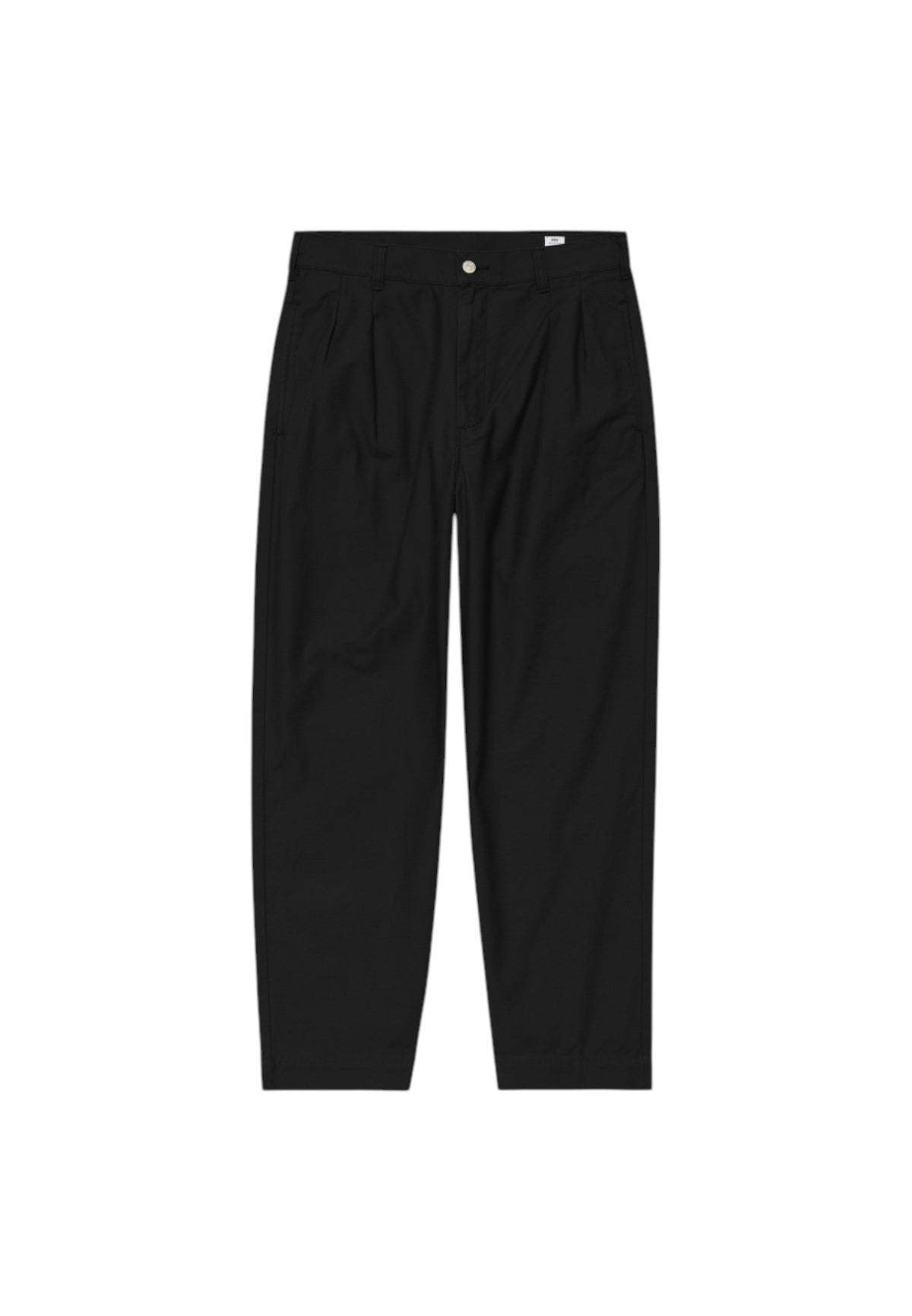 Edwin 2 tuck utility pants Pantaloni japan gamba dritta - black