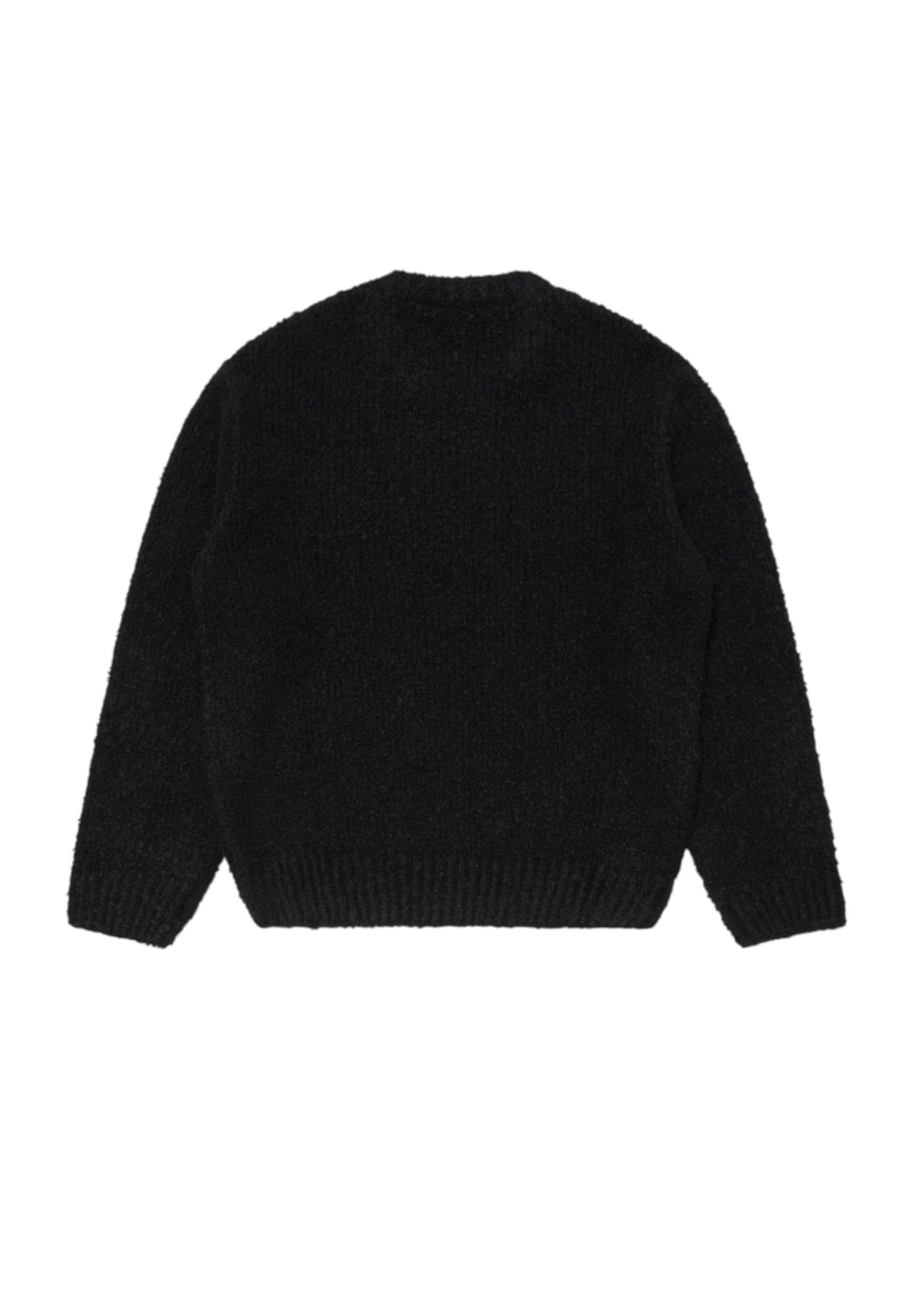 Edwin Dun textured sweater maglione misto lana - black